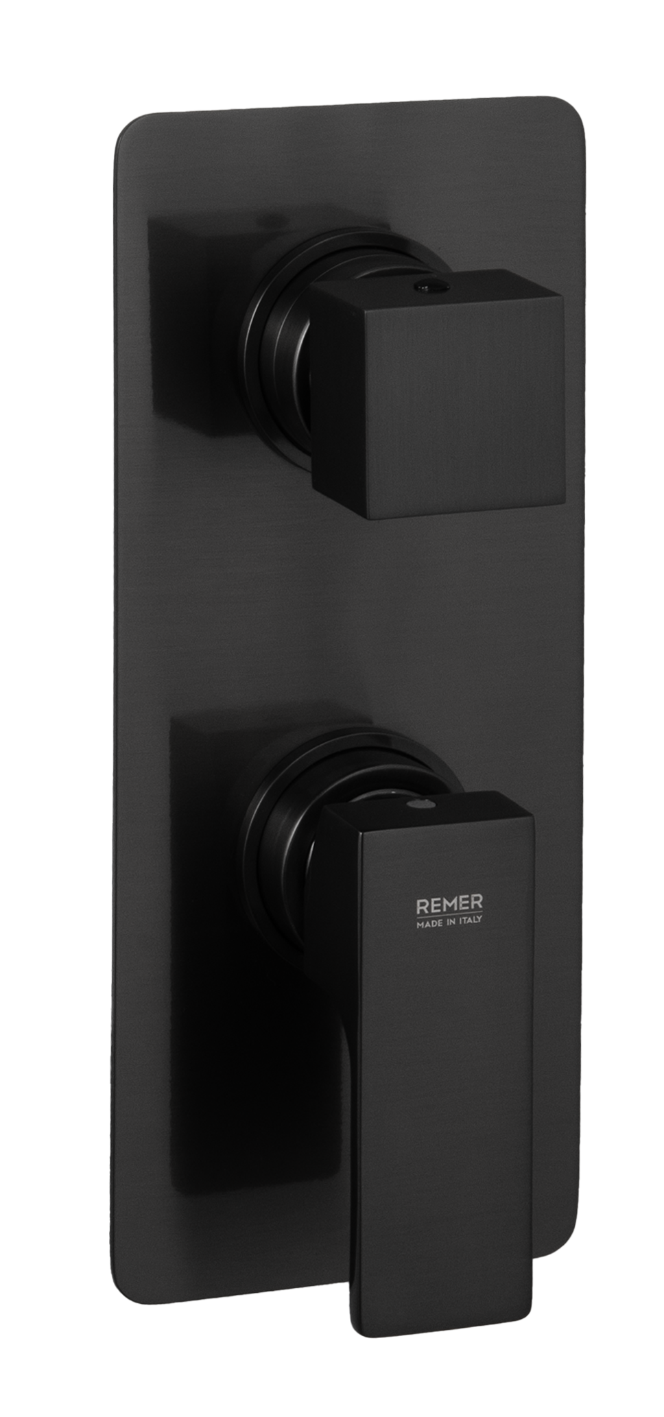 Смеситель для душа Remer Absolute AU92KBCFP, чёрный брашированный хром