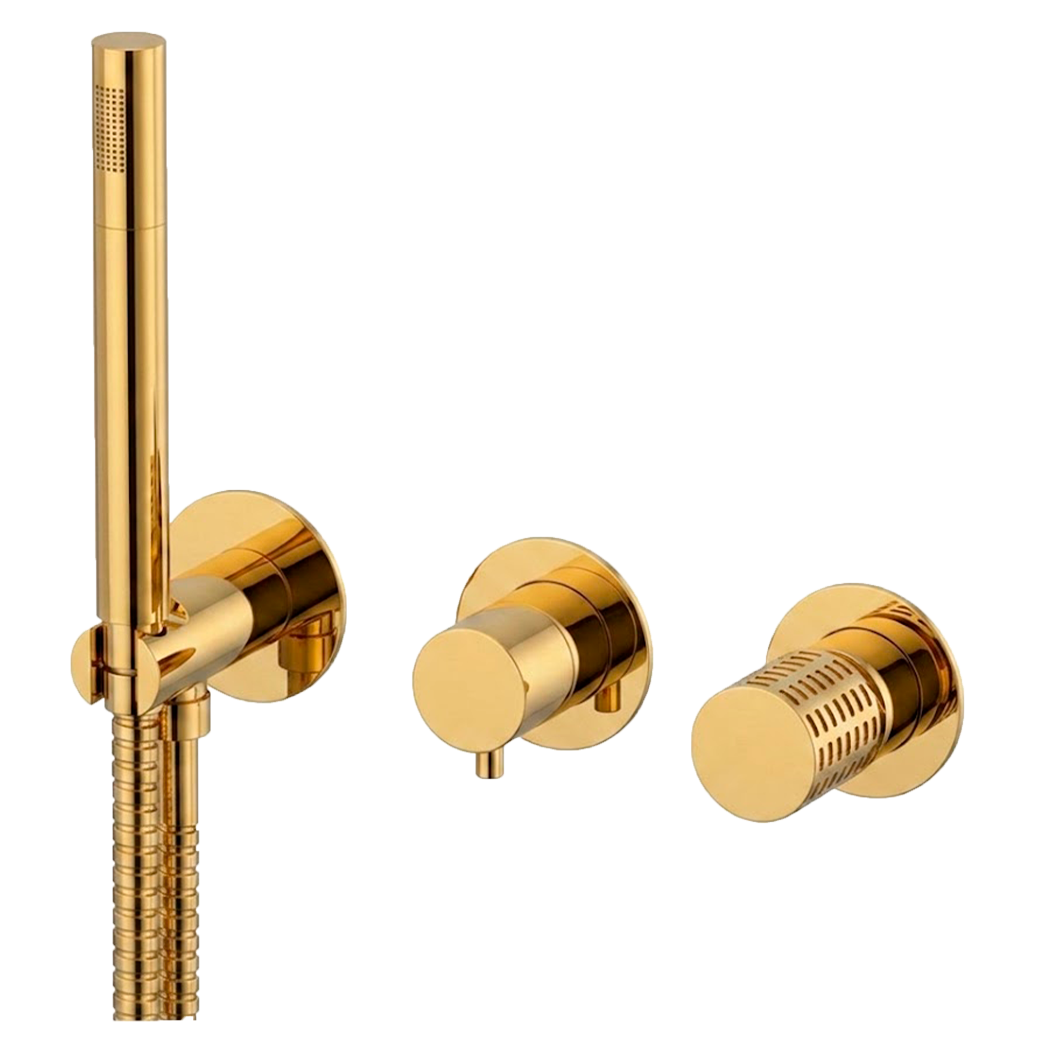 Смеситель для душа Remer Celebrity CEC97D2PWBGP, золото глянцевое PVD