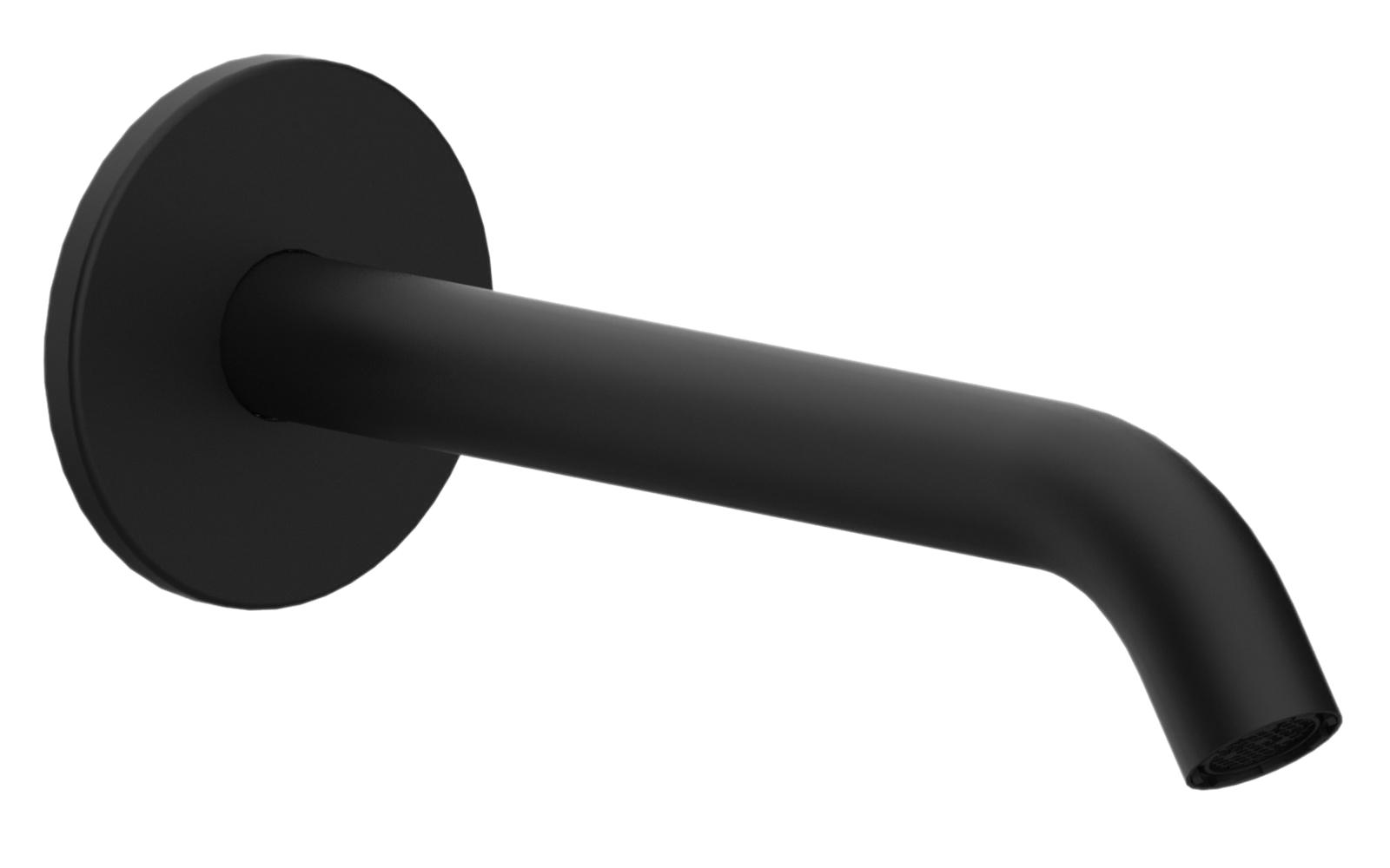 Излив настенный 16 см Remer X Style 91XNO, черный матовый