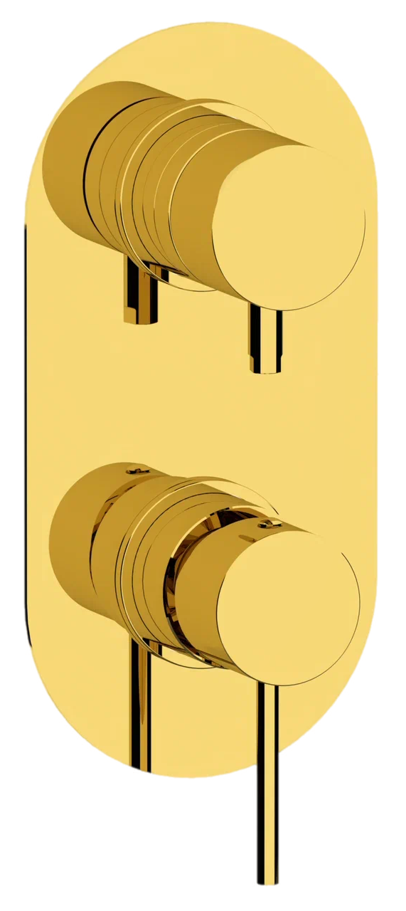 Смеситель для душа Remer X Style X92KBDO, золото глянцевое