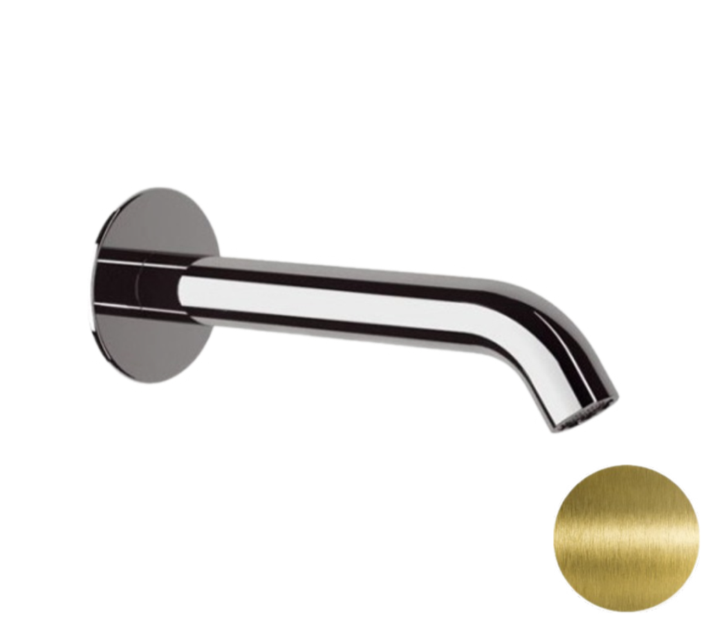 Излив настенный 16 см Remer X Style 91XVO, состаренная латунь