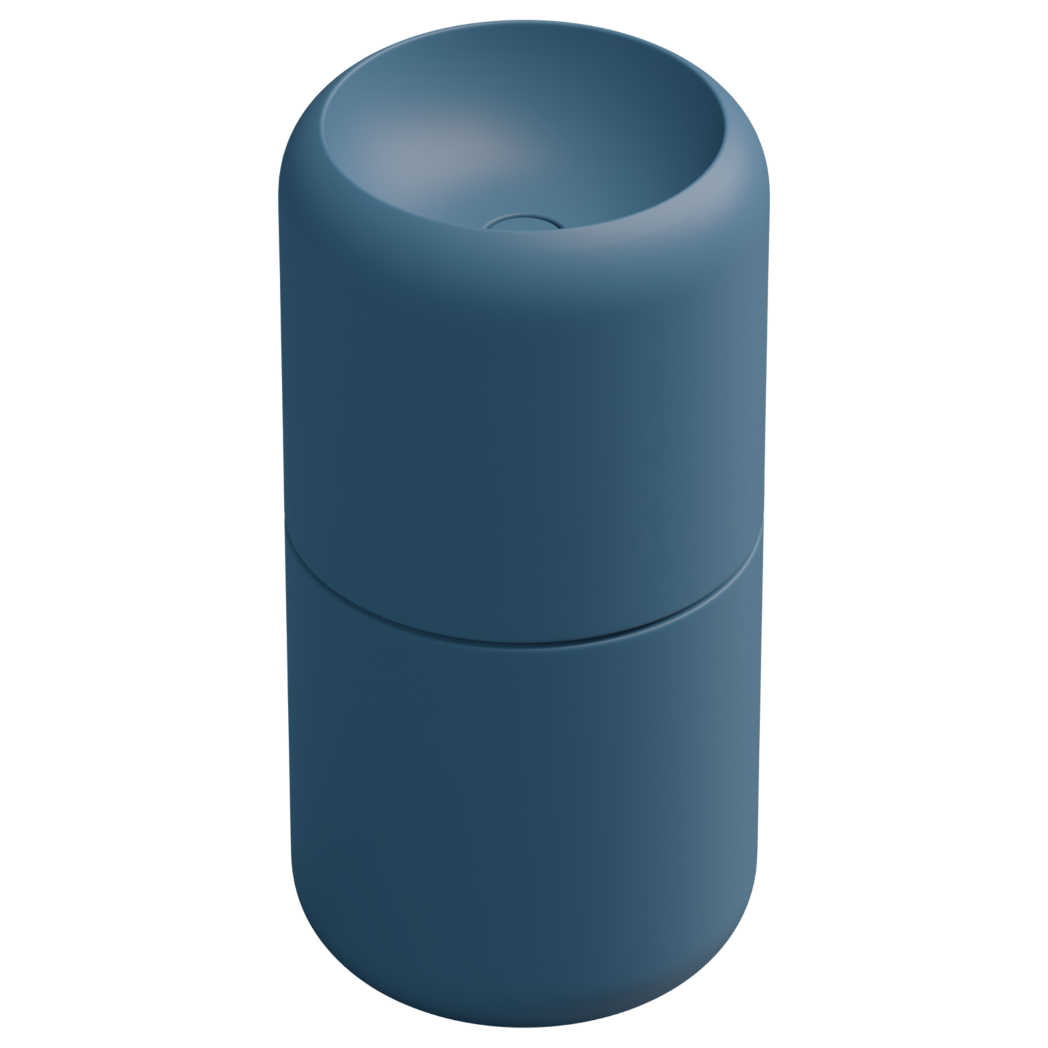 Раковина напольная 42 см GSG Ceramic Design Petra PELAVCOLFS027, Denim Matt