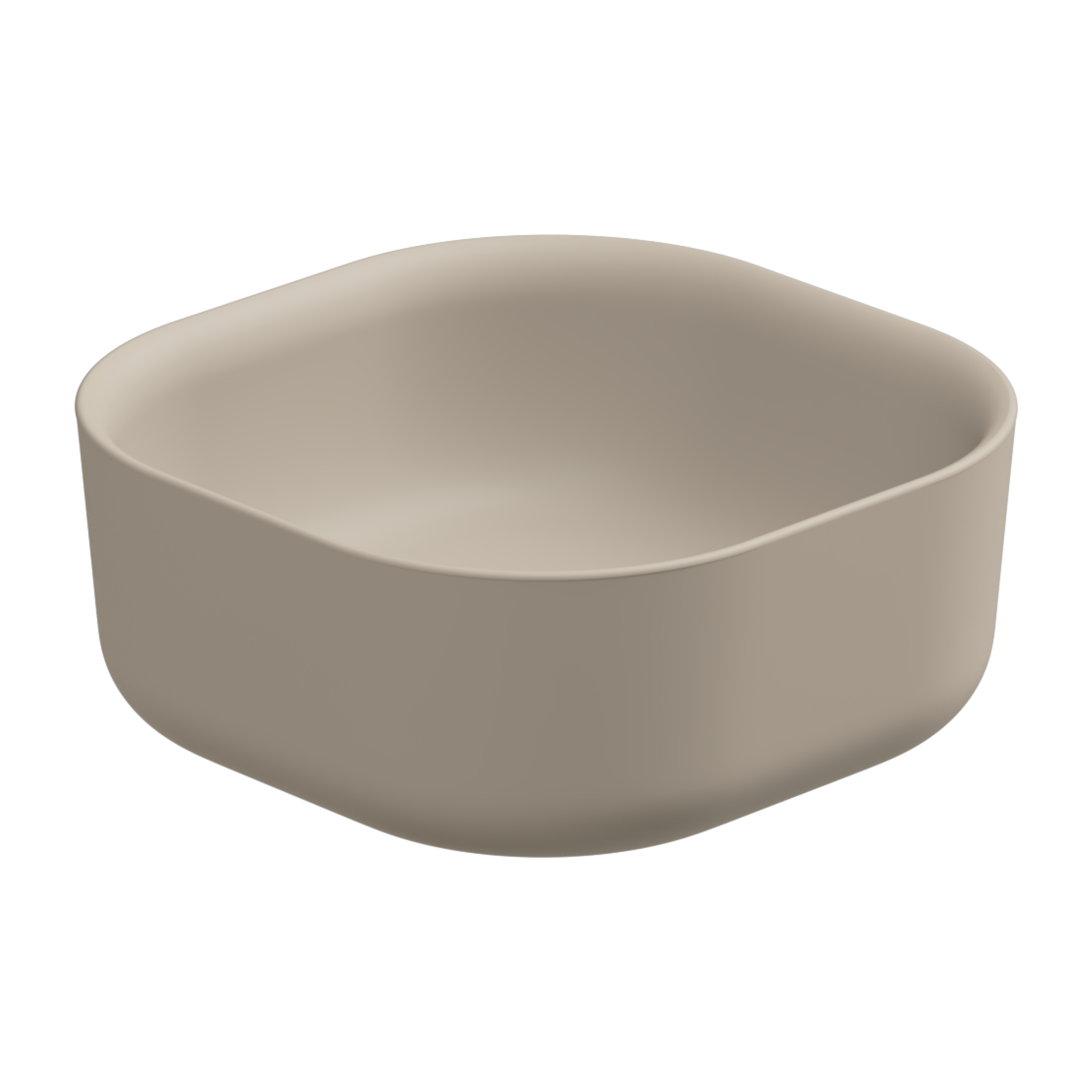 Раковина накладная 42 см GSG Ceramic Design Hit! HILAVQU42034, Sabbia Matt