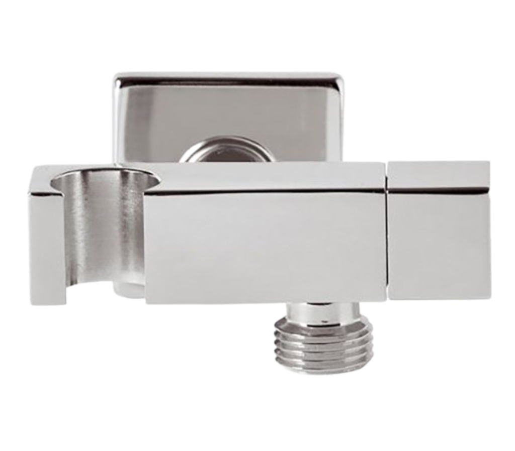 Держатель ручного душа с подключением шланга и запорным вентелем Remer 336S