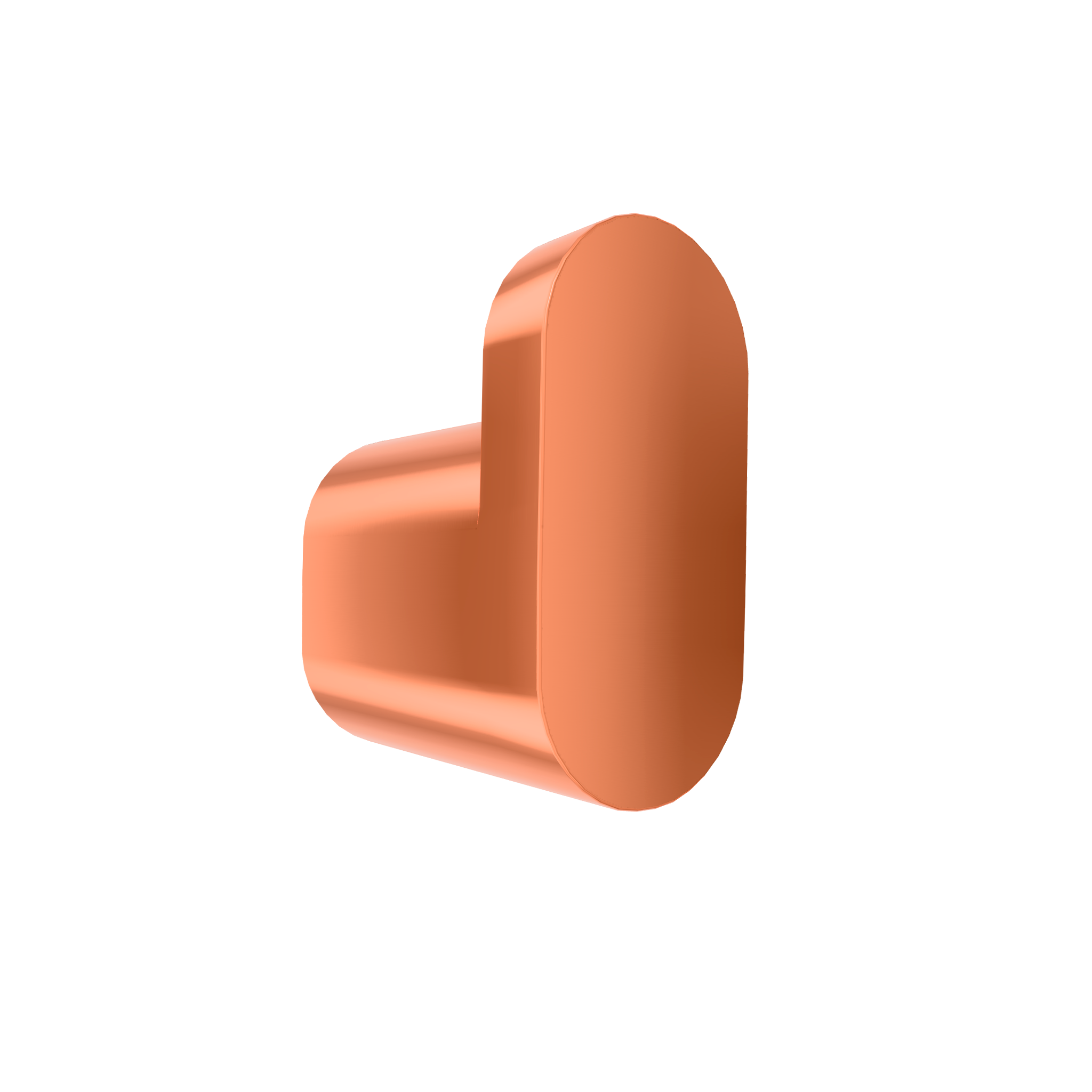 Крючок Remer Lounge LN50RP, медь брашированная