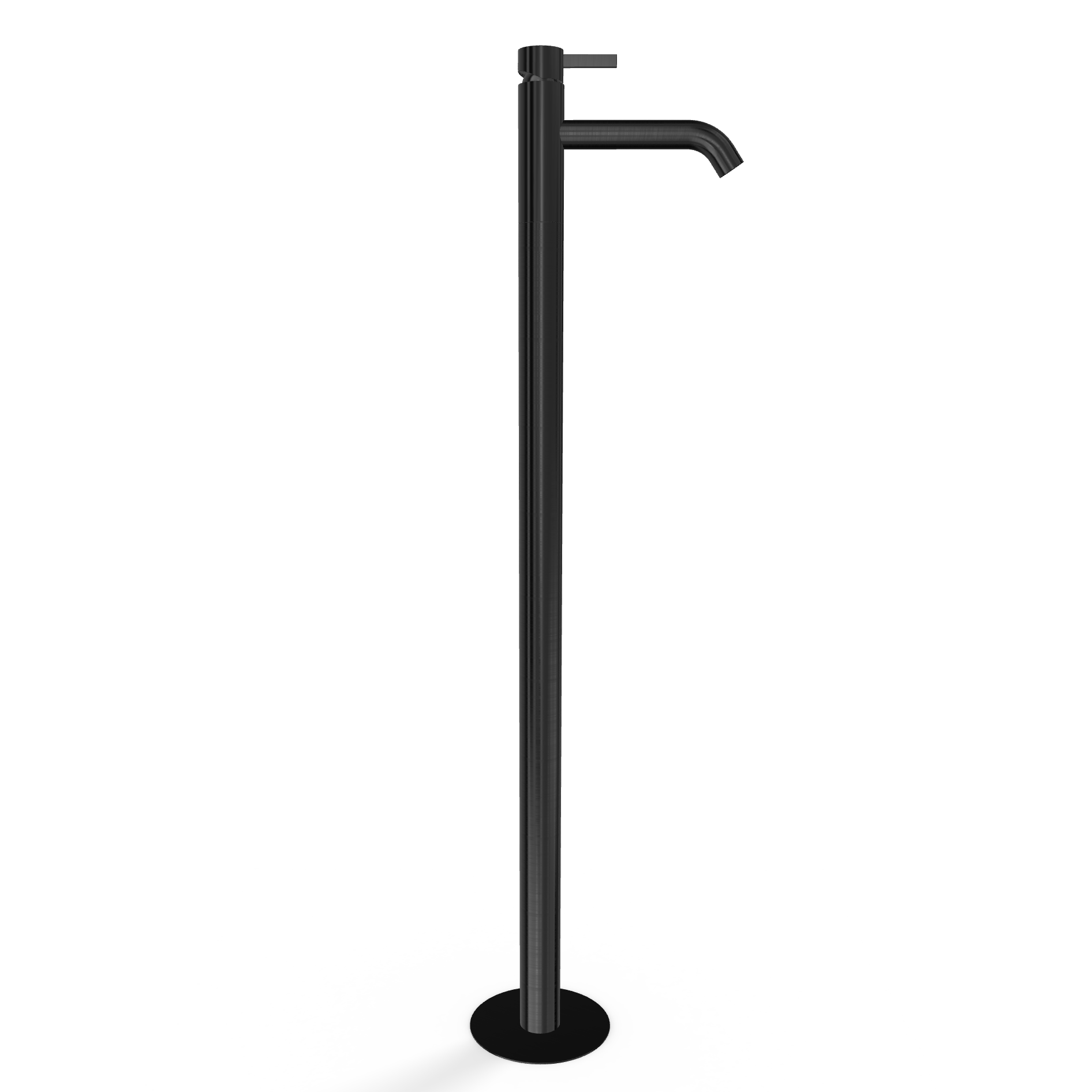 Смеситель для раковины Remer Metrica MC18GM, оружейная сталь PVD