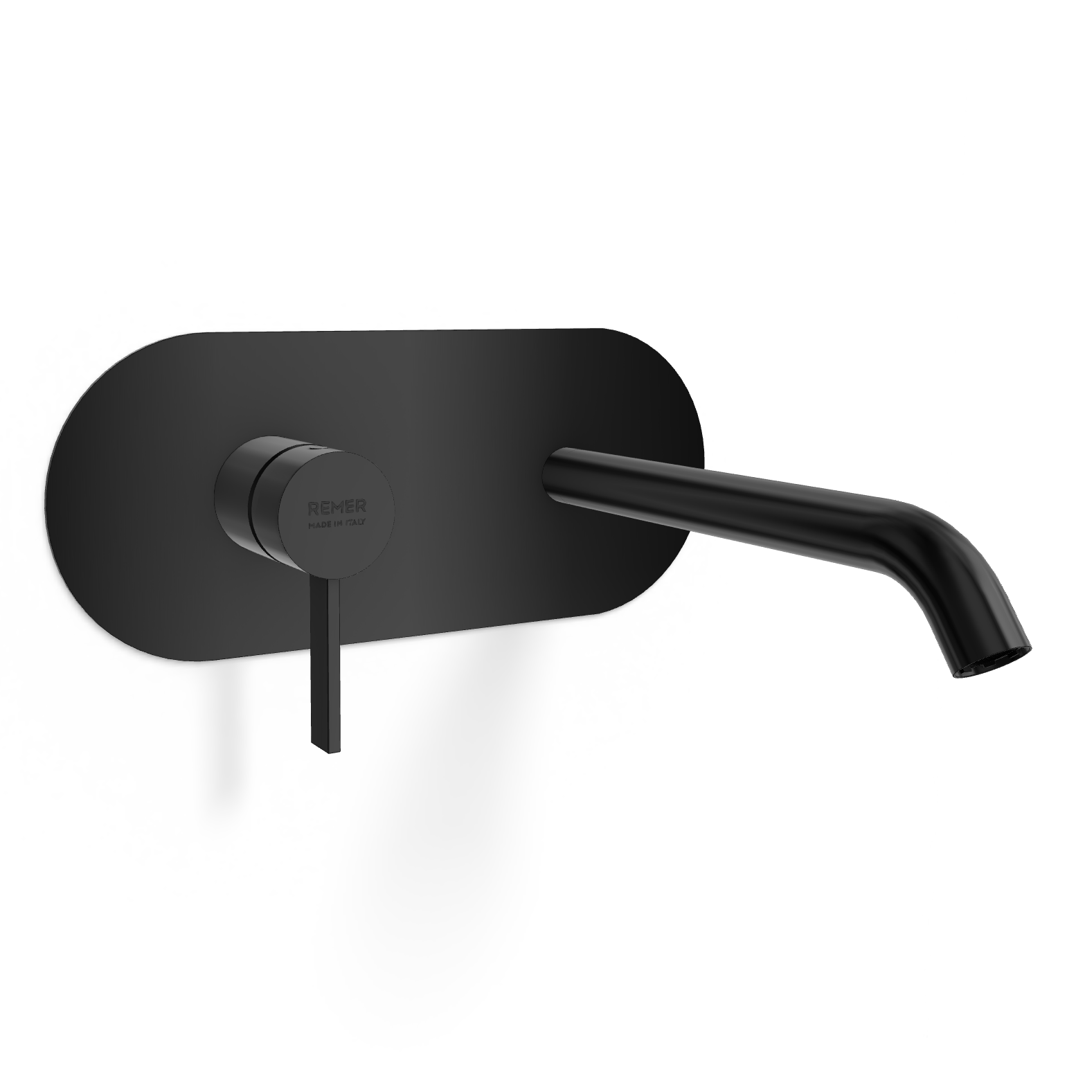 Смеситель для раковины Remer Metrica MC15WBCFP, черный брашированный хром