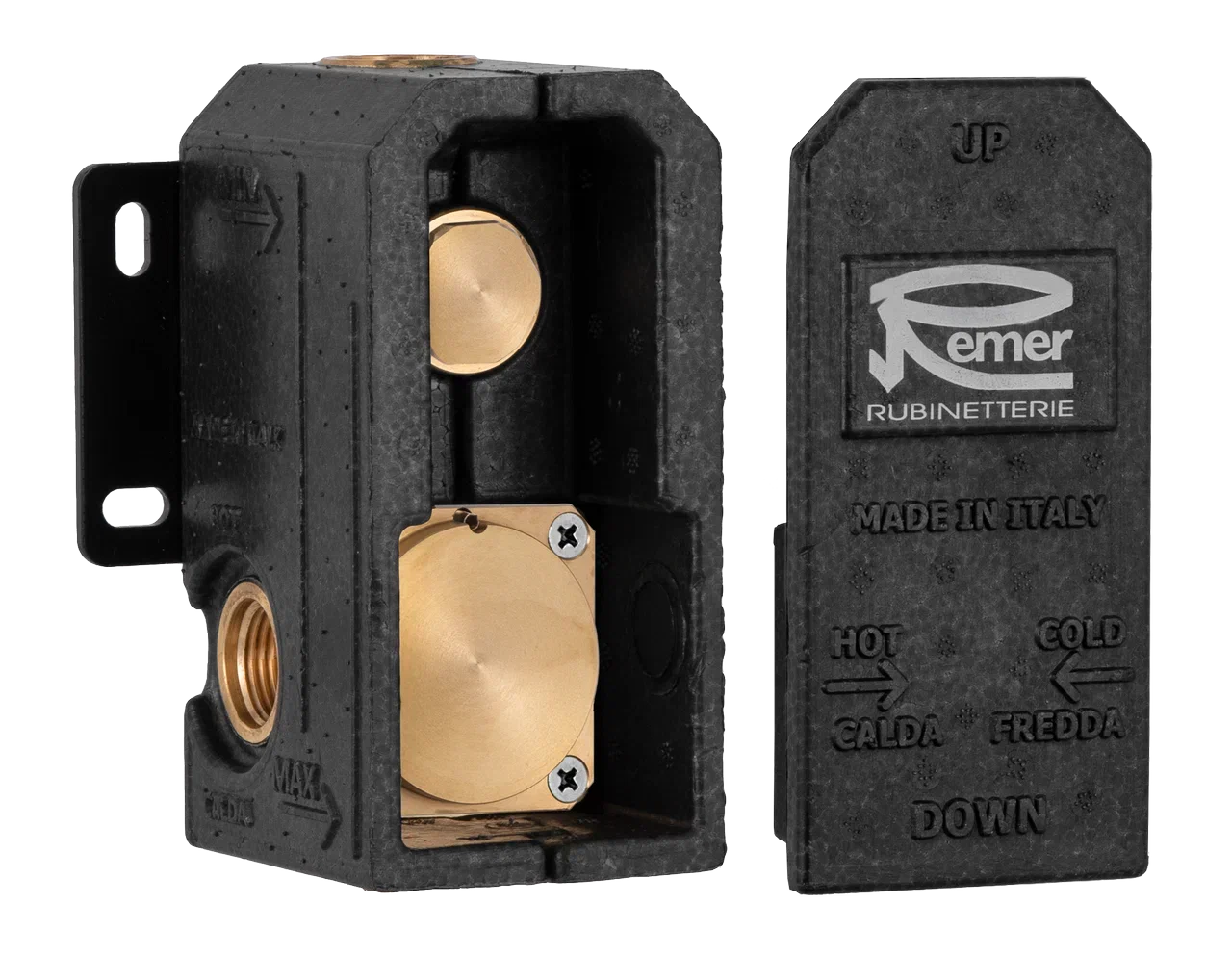 Скрытая часть на 1 или 2 выхода Remer RRBOX