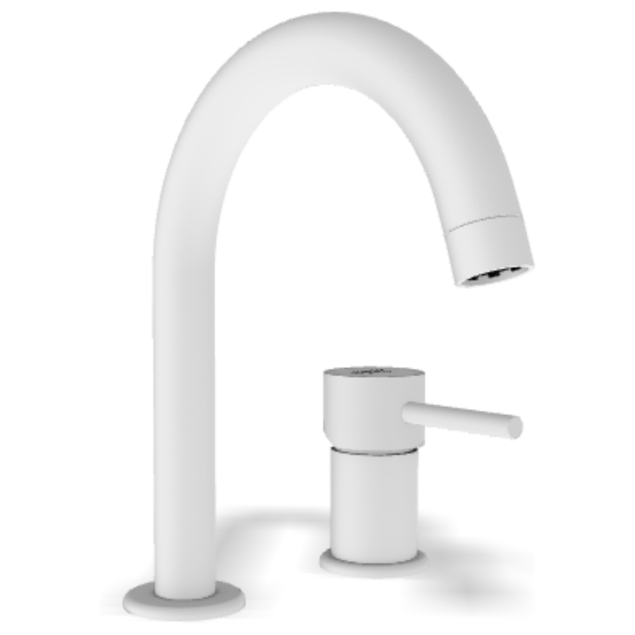 Смеситель для раковины Remer X Style X57BO, белый матовый