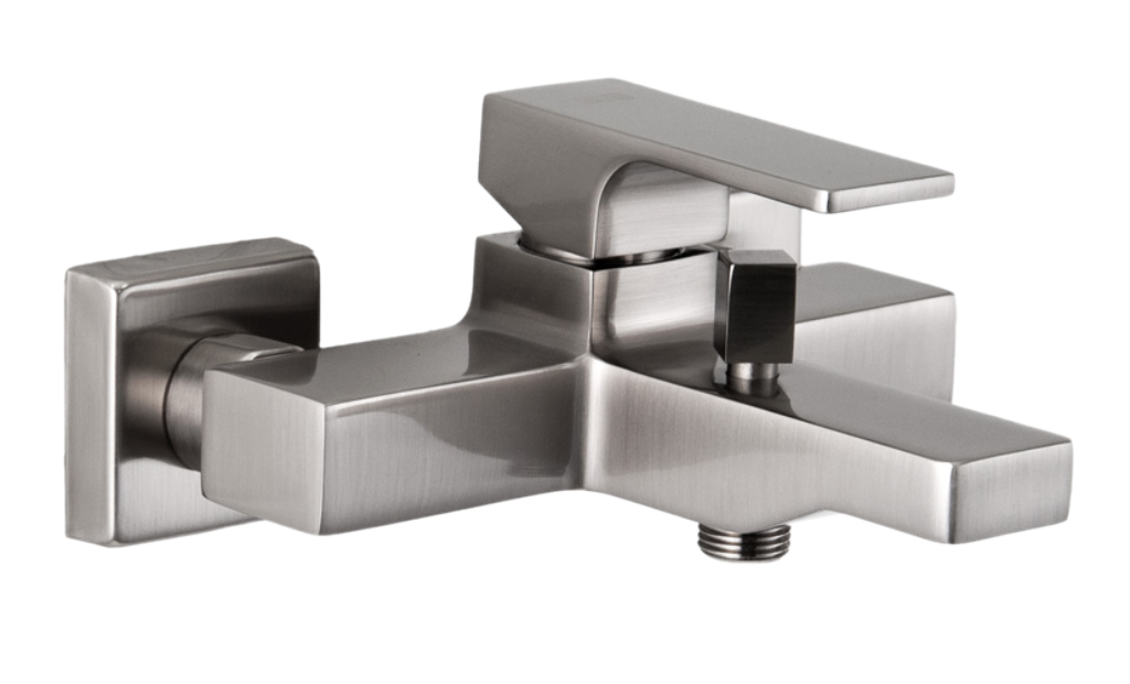 Смеситель для ванны Remer Absolute AU05NP, никель брашированный