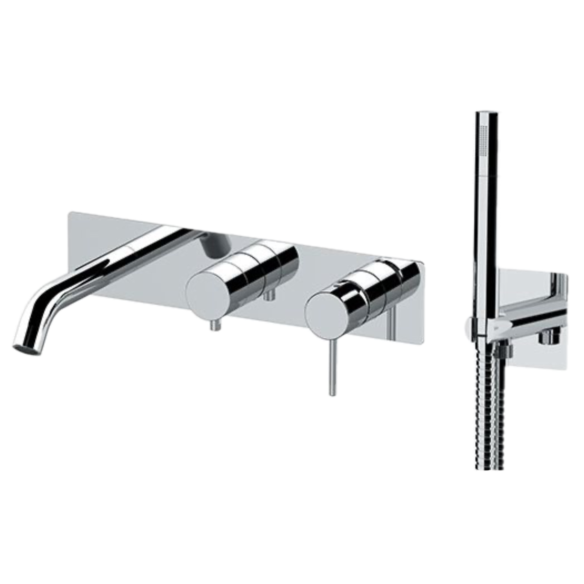 Смеситель для ванны Remer X Style X53D2WB