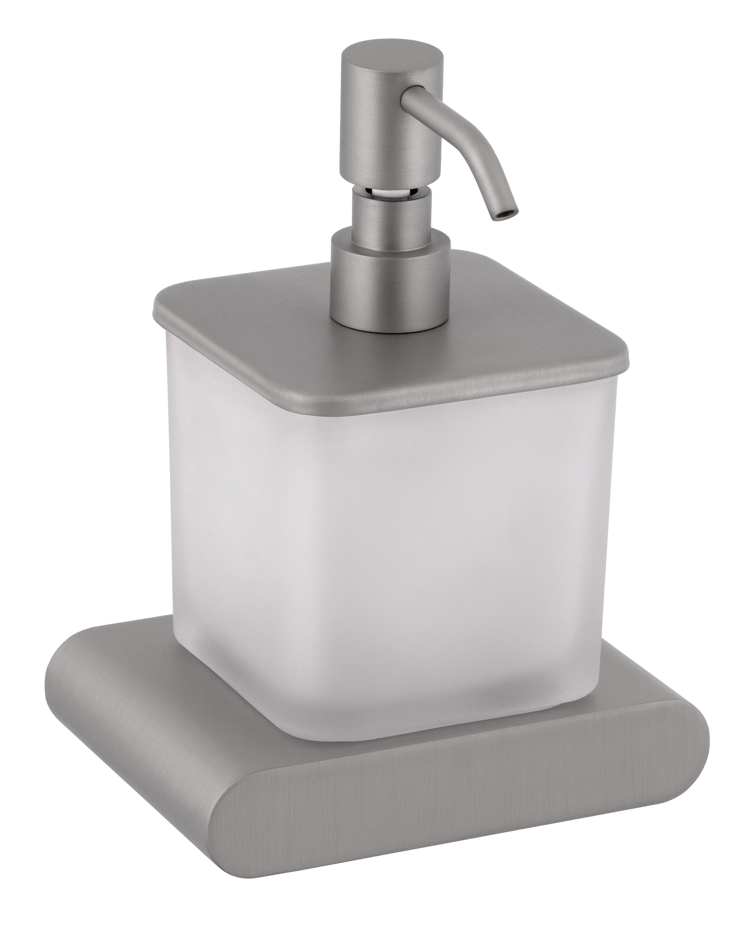 Дозатор Remer Lounge LN13NPO, никель матовый брашированный