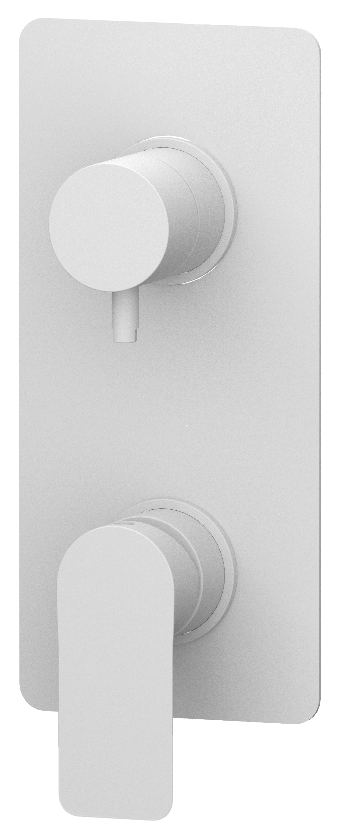 Смеситель для душа Remer Infinity I93KBBO, белый матовый