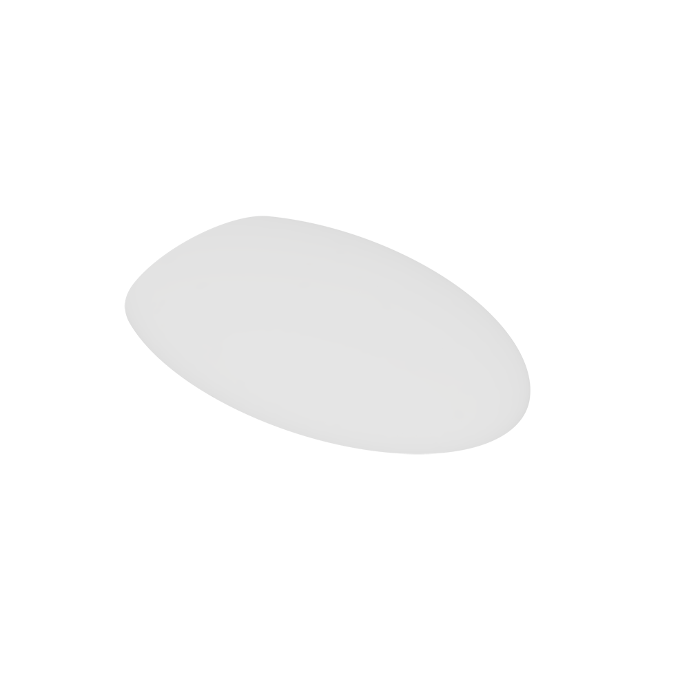 Крышка с сиденьем для подвесного унитаза с микролифтом GSG Ceramic Design Touch TOCOPRTICR001, белый матовый