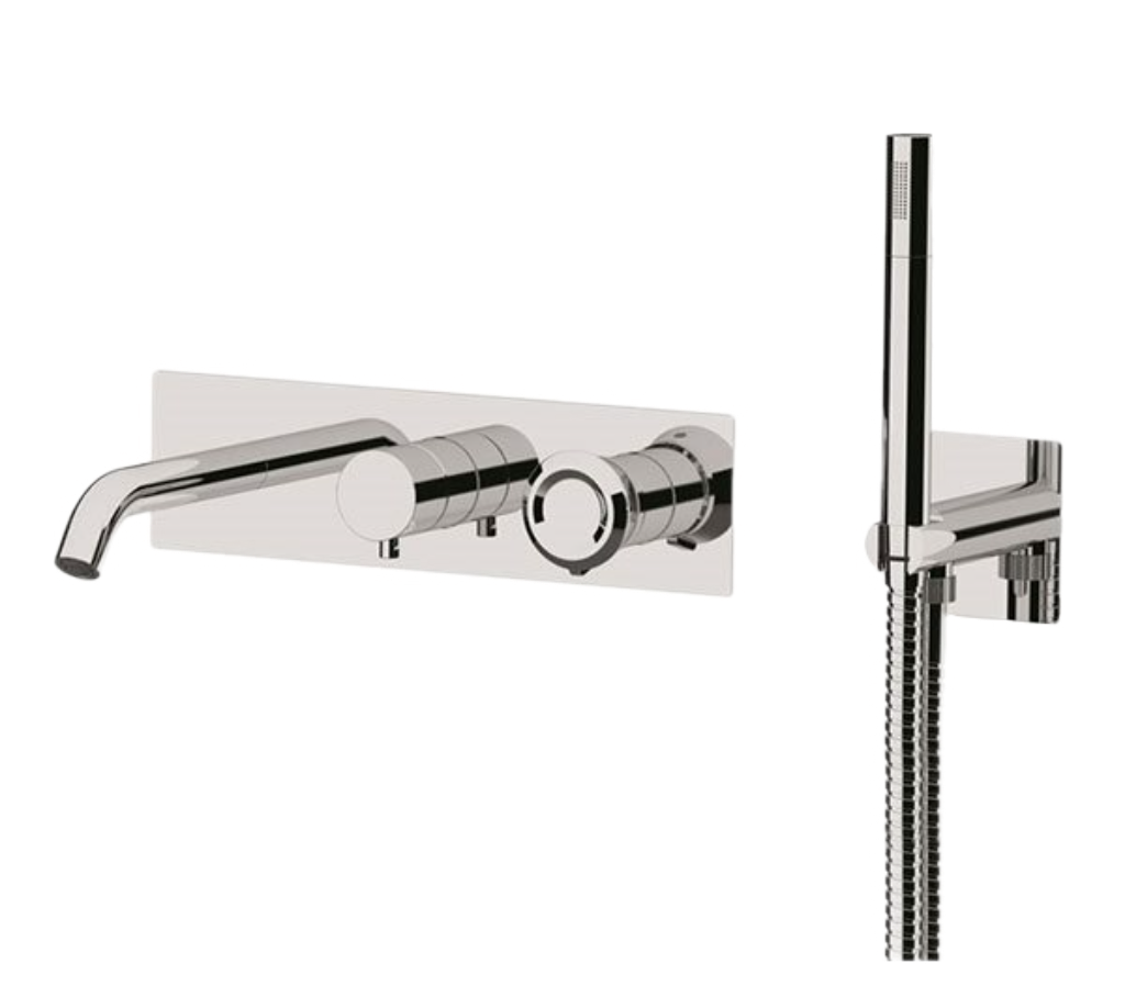 Смеситель для ванны Remer Element ET53D2WB