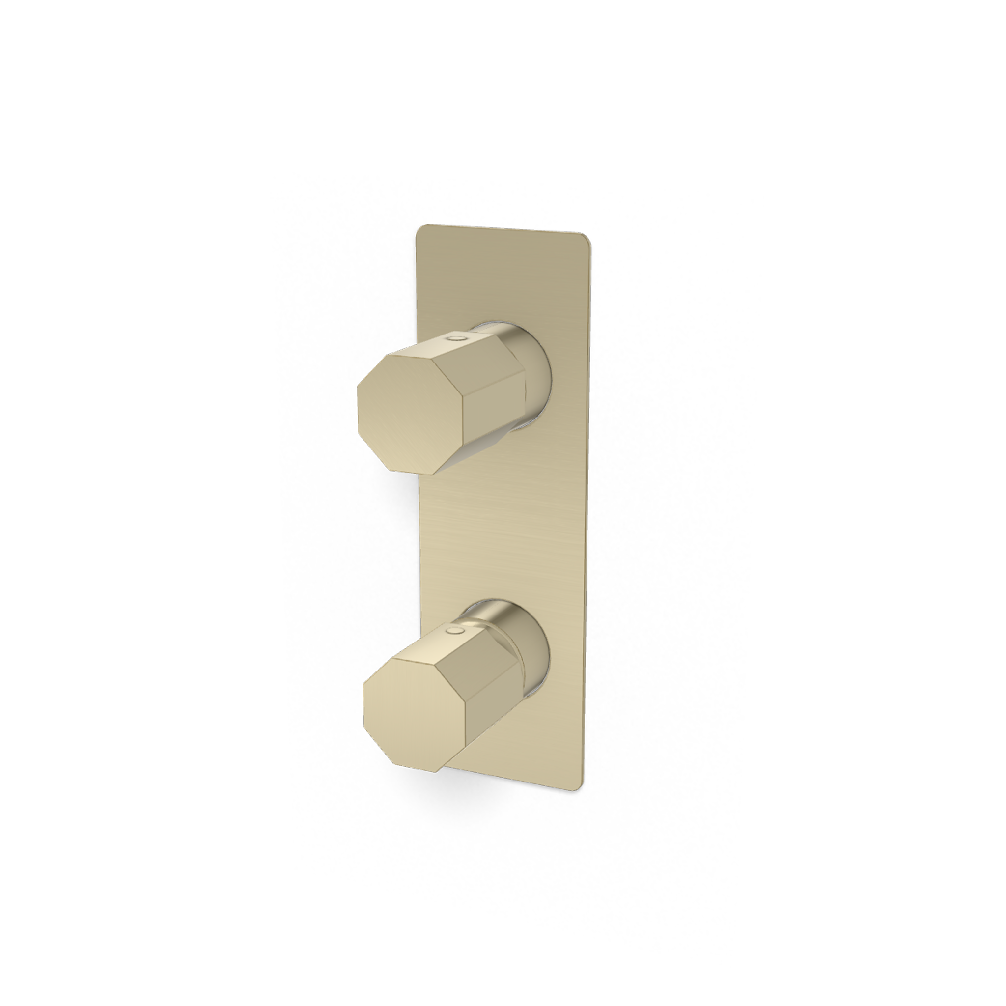 Смеситель для душа Remer Ottagono ON93WBNZ, никель брашированный PVD