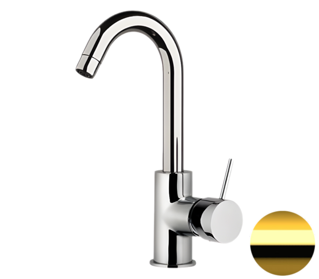 Смеситель для кухни Remer X Style X72CDO, золото глянцевое