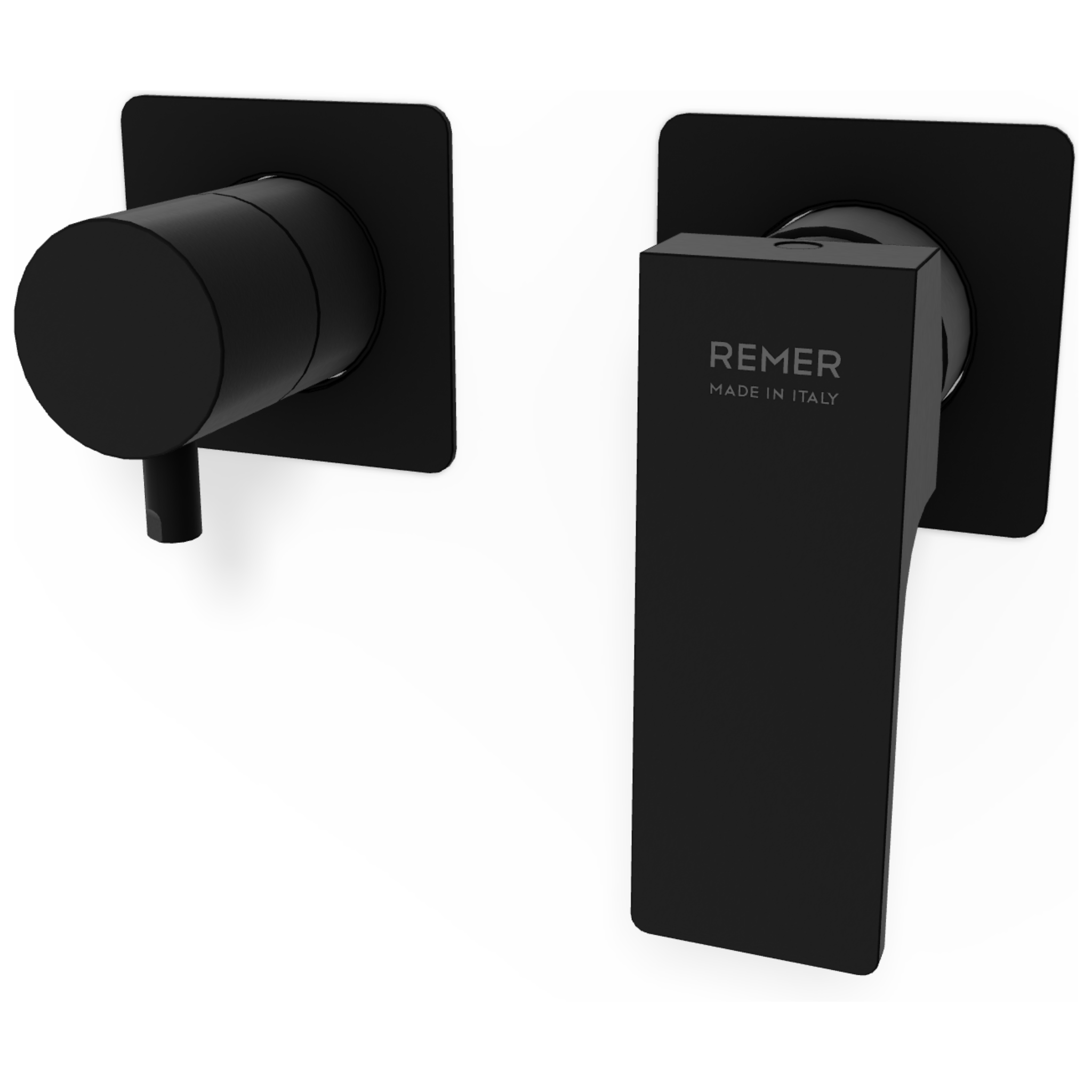 Смеситель для душа Remer Absolute AU92ZPWBNO, черный матовый