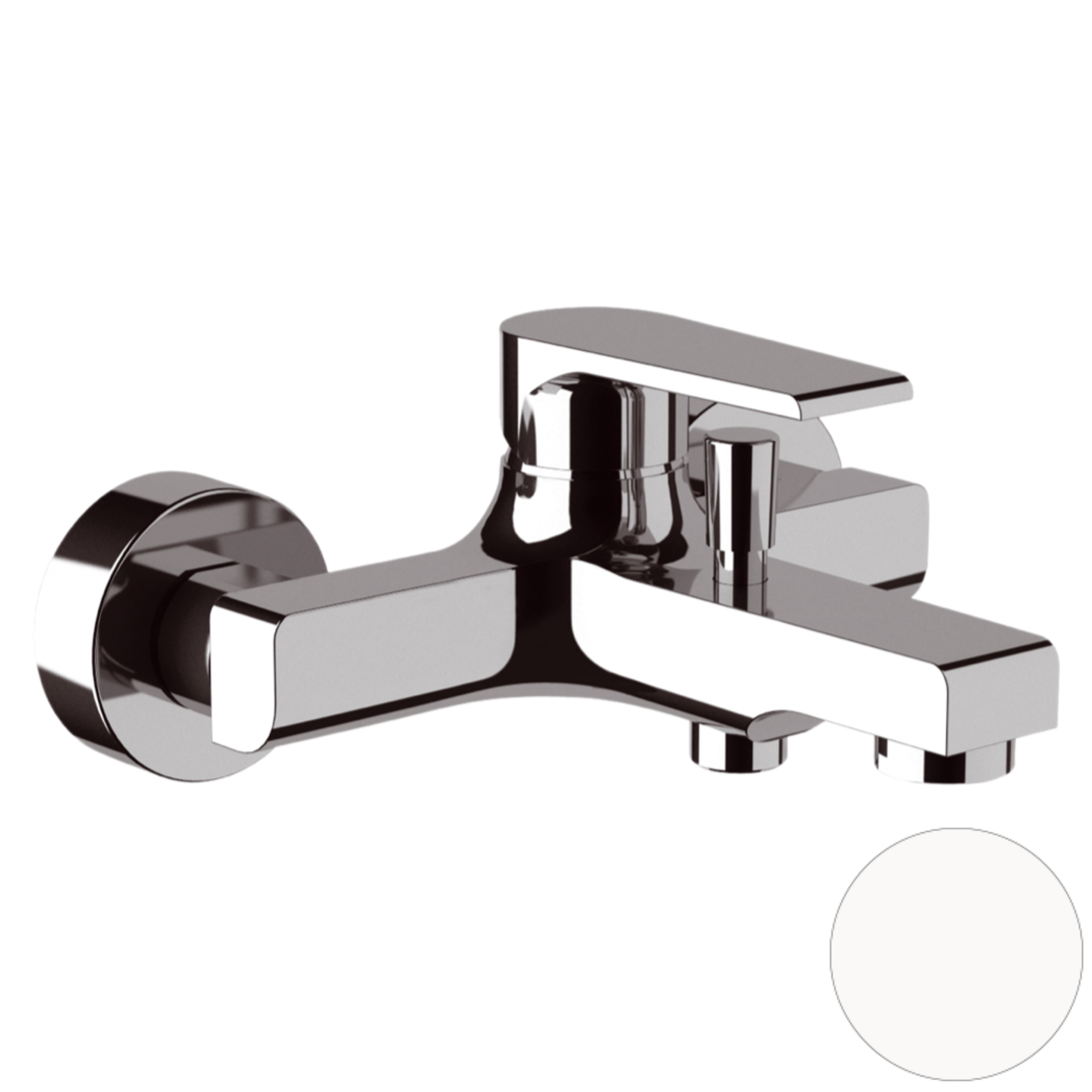 Смеситель для ванны Mariani Artic B37212AT00, белый матовый