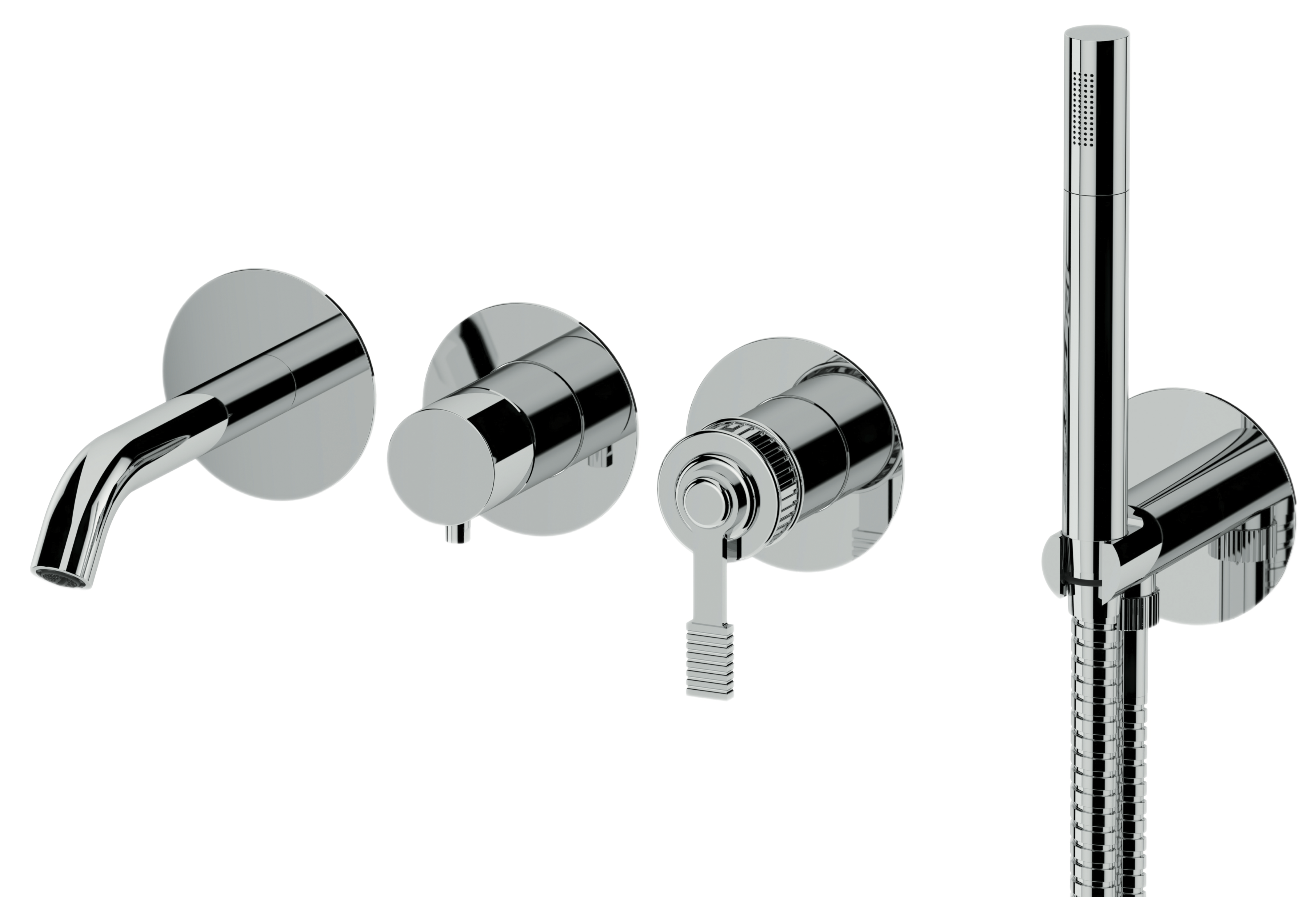 Смеситель для ванны Remer Atelier AL53D2PWB