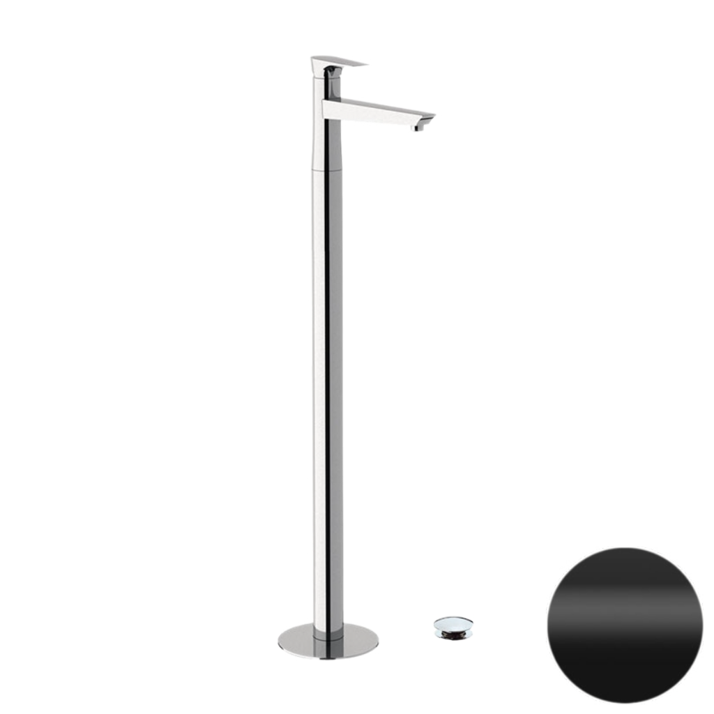 Смеситель для раковины Daniel Diva DV68815, чёрный матовый