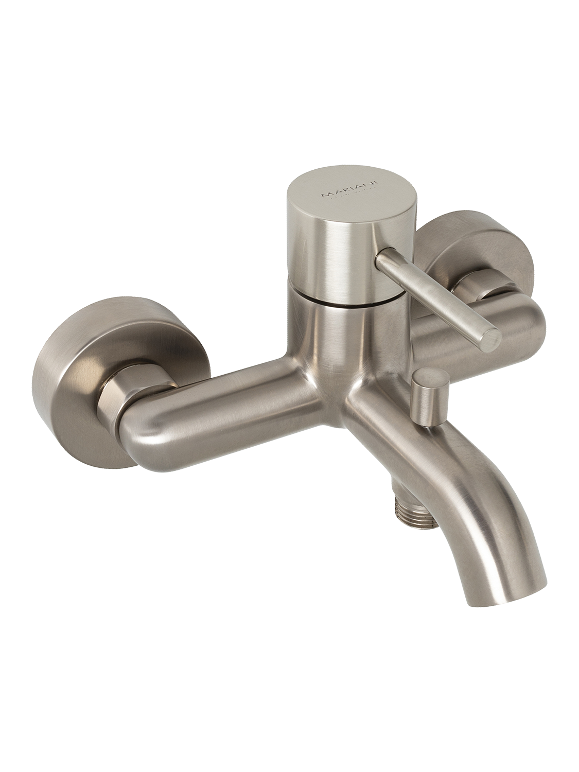 Смеситель для ванны Mariani Next B16212NS, нержавеющая сталь