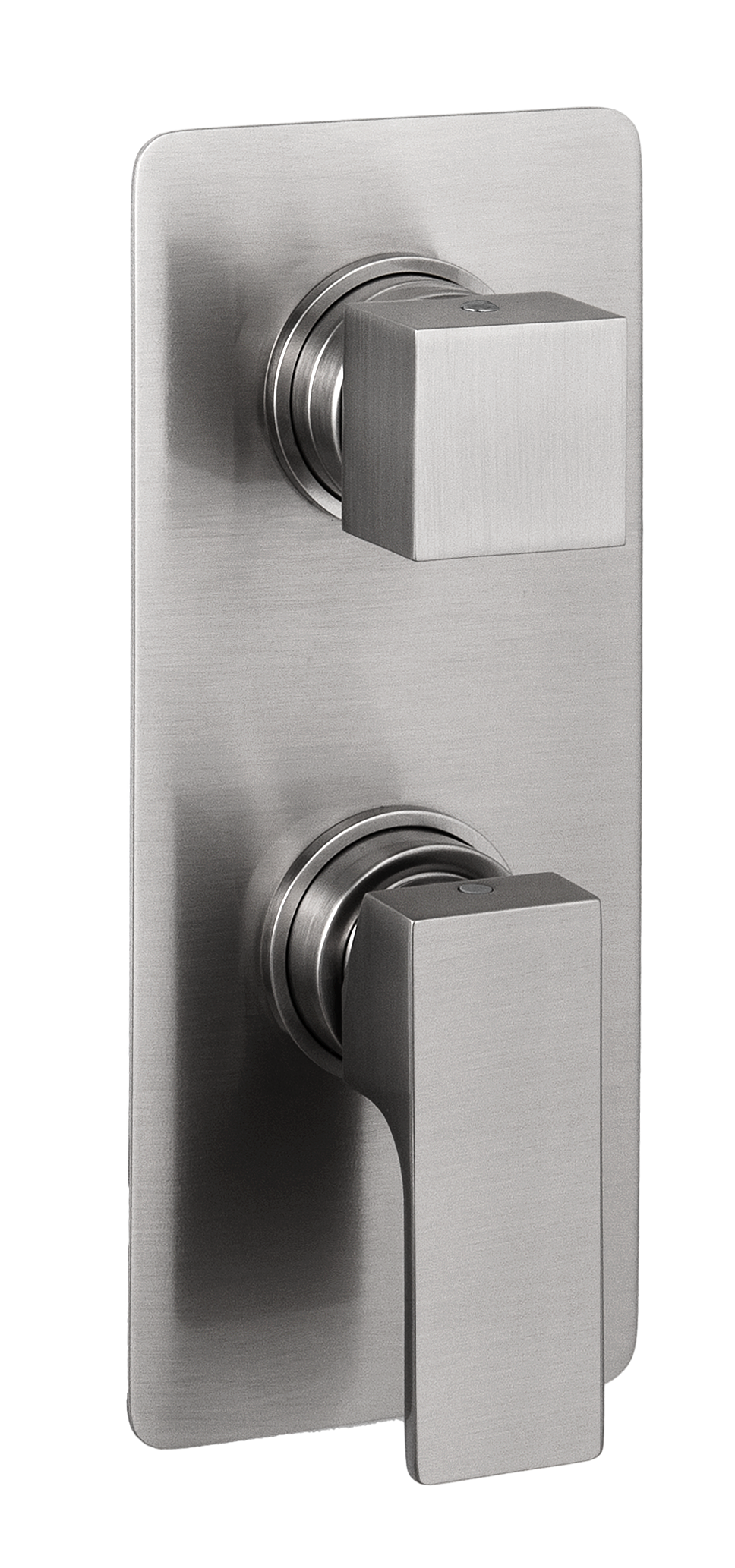 Смеситель для душа Remer Absolute AU93KBNP, никель брашированный