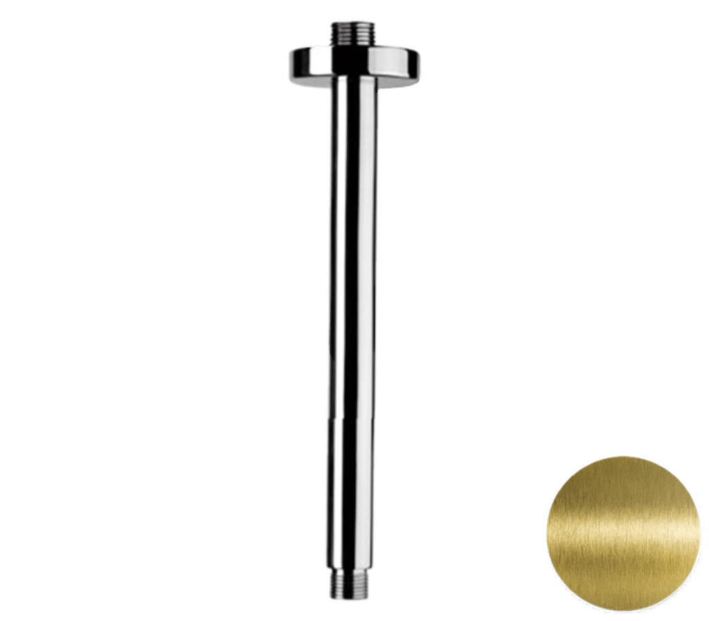 Кронштейн потолочный для верхнего душа 30 см Remer 347N30VO, состаренная латунь