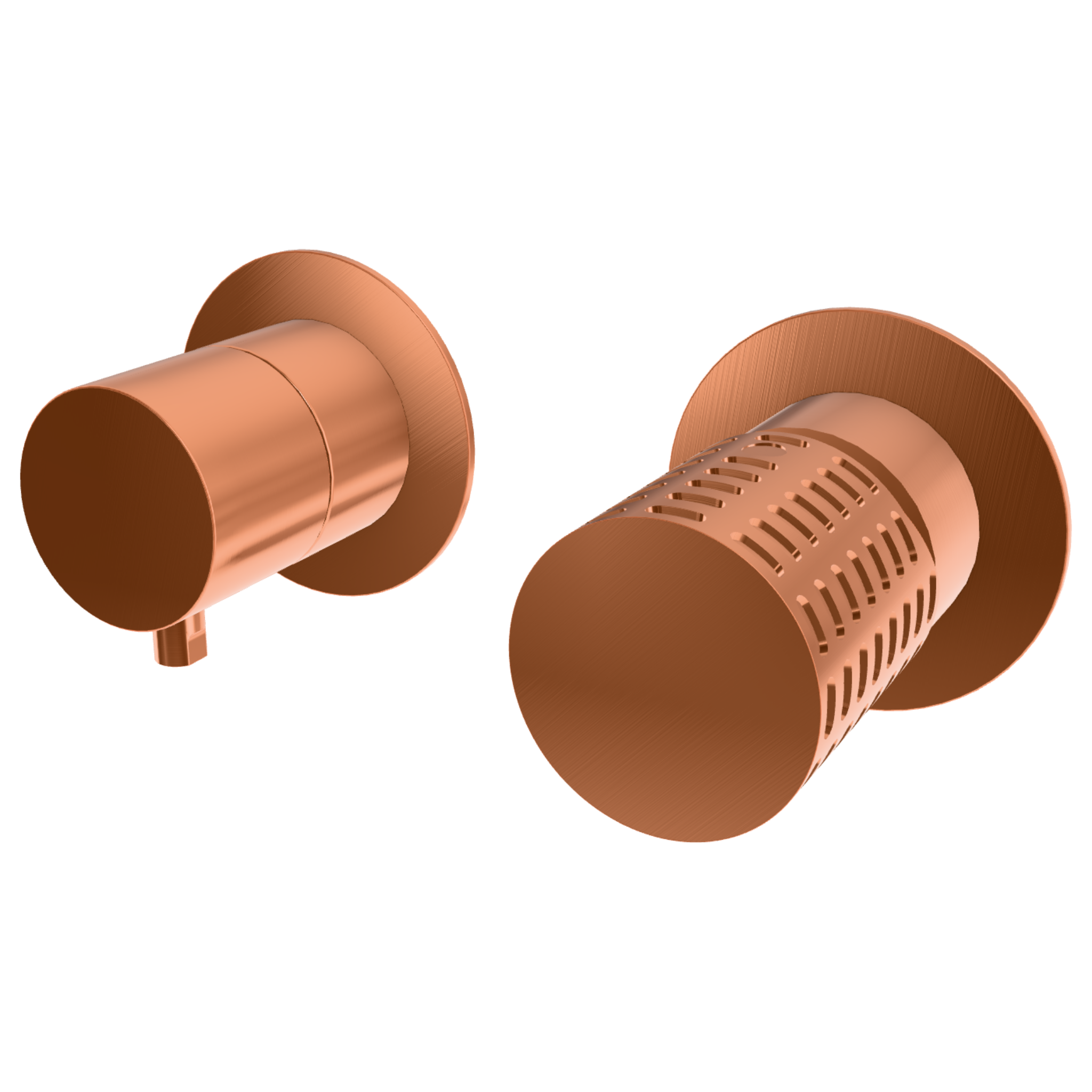 Смеситель для душа Remer Celebrity CEC93ZPWBRP, медь брашированная