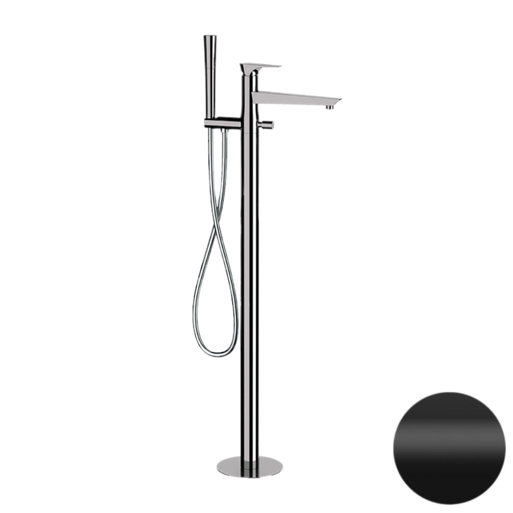 Смеситель для ванны Daniel Diva DV67815, чёрный матовый