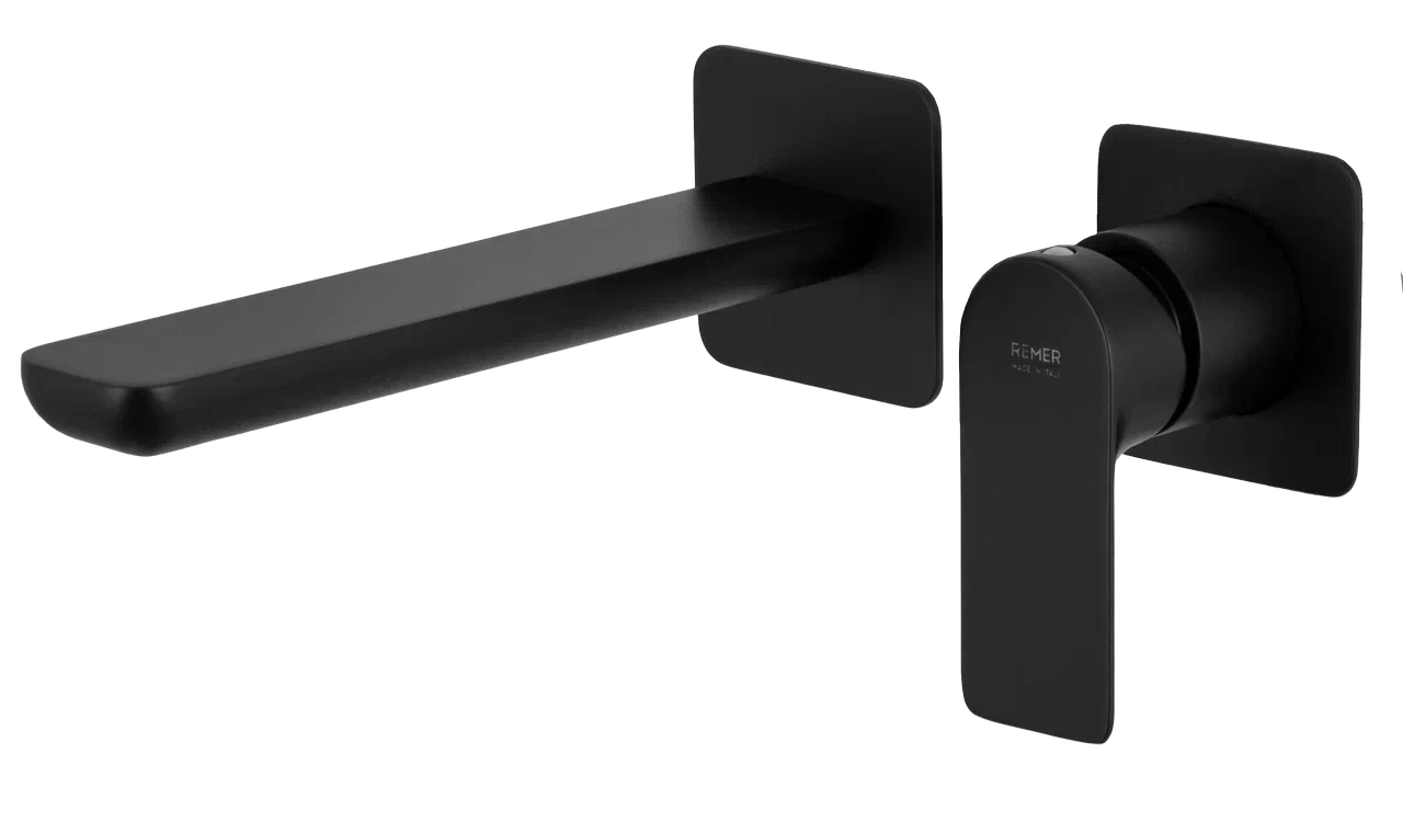 Смеситель для раковины Remer Infinity I15PLNO, чёрный матовый