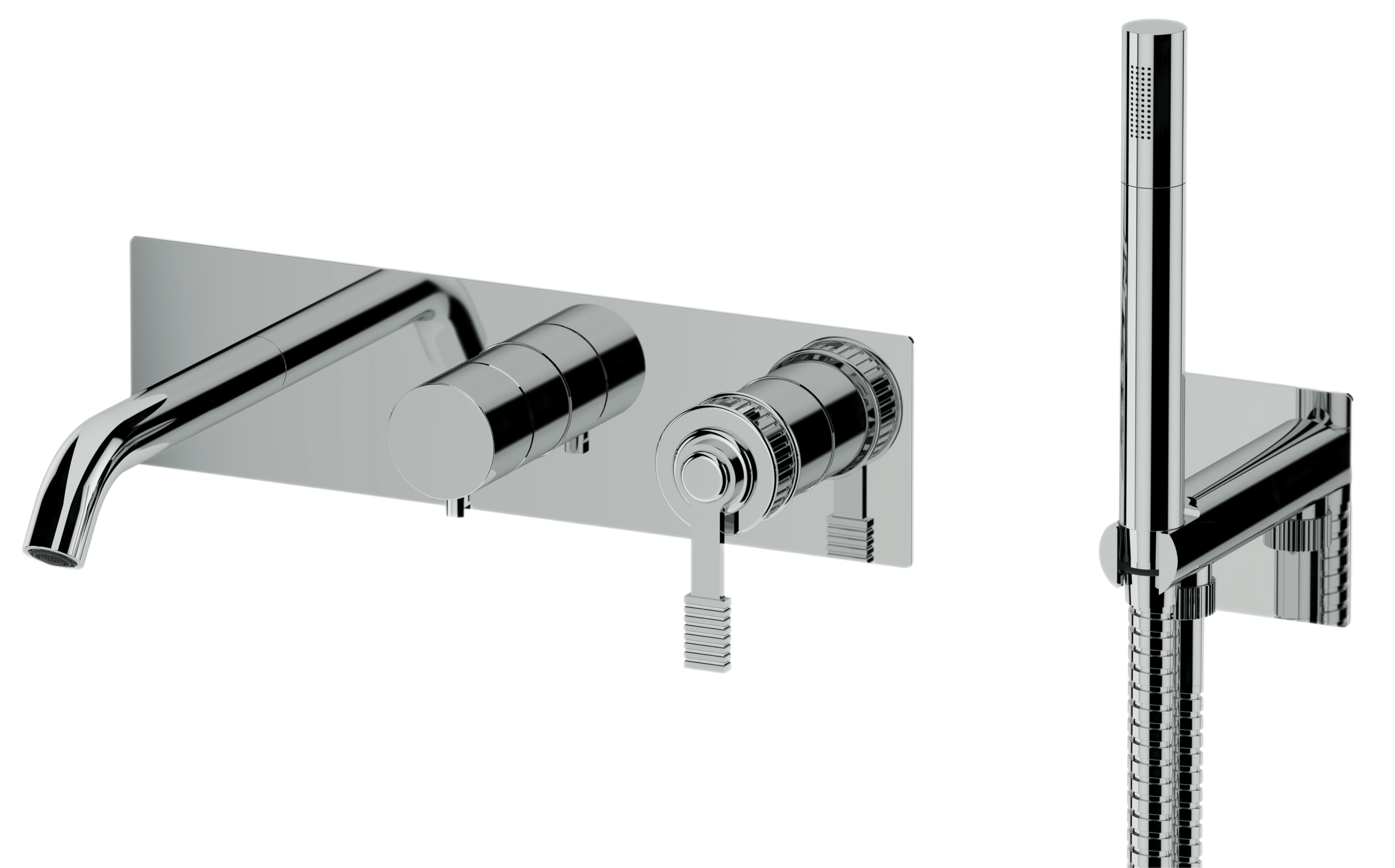 Смеситель для ванны Remer Atelier AL53D2WB