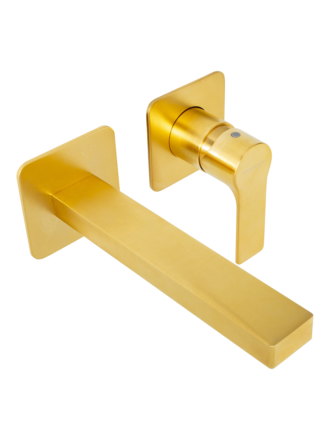 Смеситель для раковины Mariani Kali B22565KLP, золото брашированное