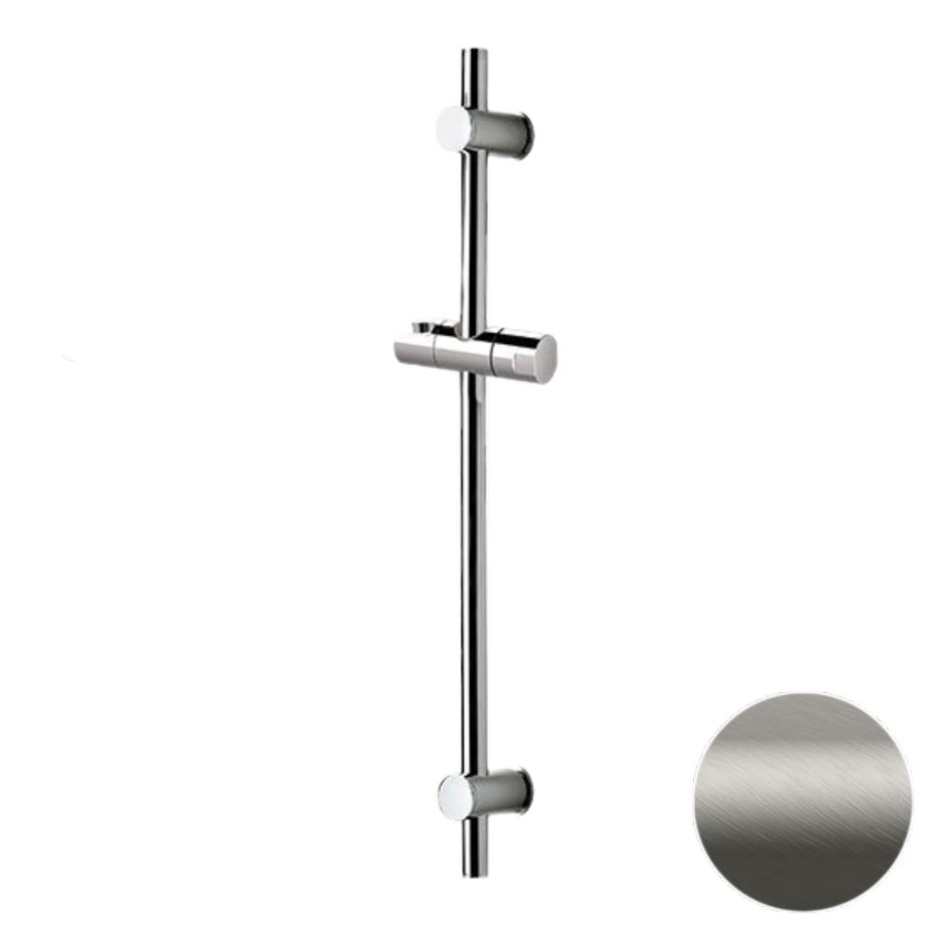 Душевая стойка 70 см Remer 317GNPO, никель матовый брашированный