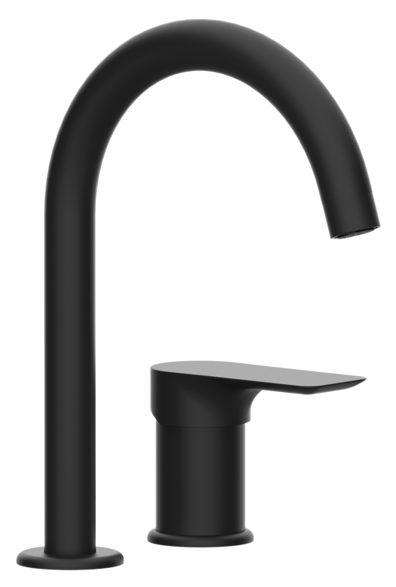 Смеситель для раковины Remer Infinity I57NO, чёрный матовый