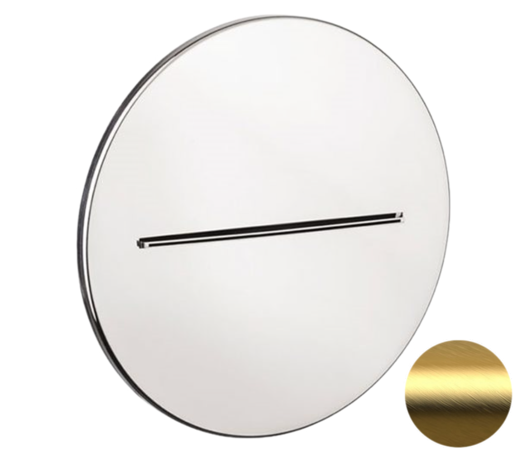 Излив настенный Remer 359XTBG, золото брашированное