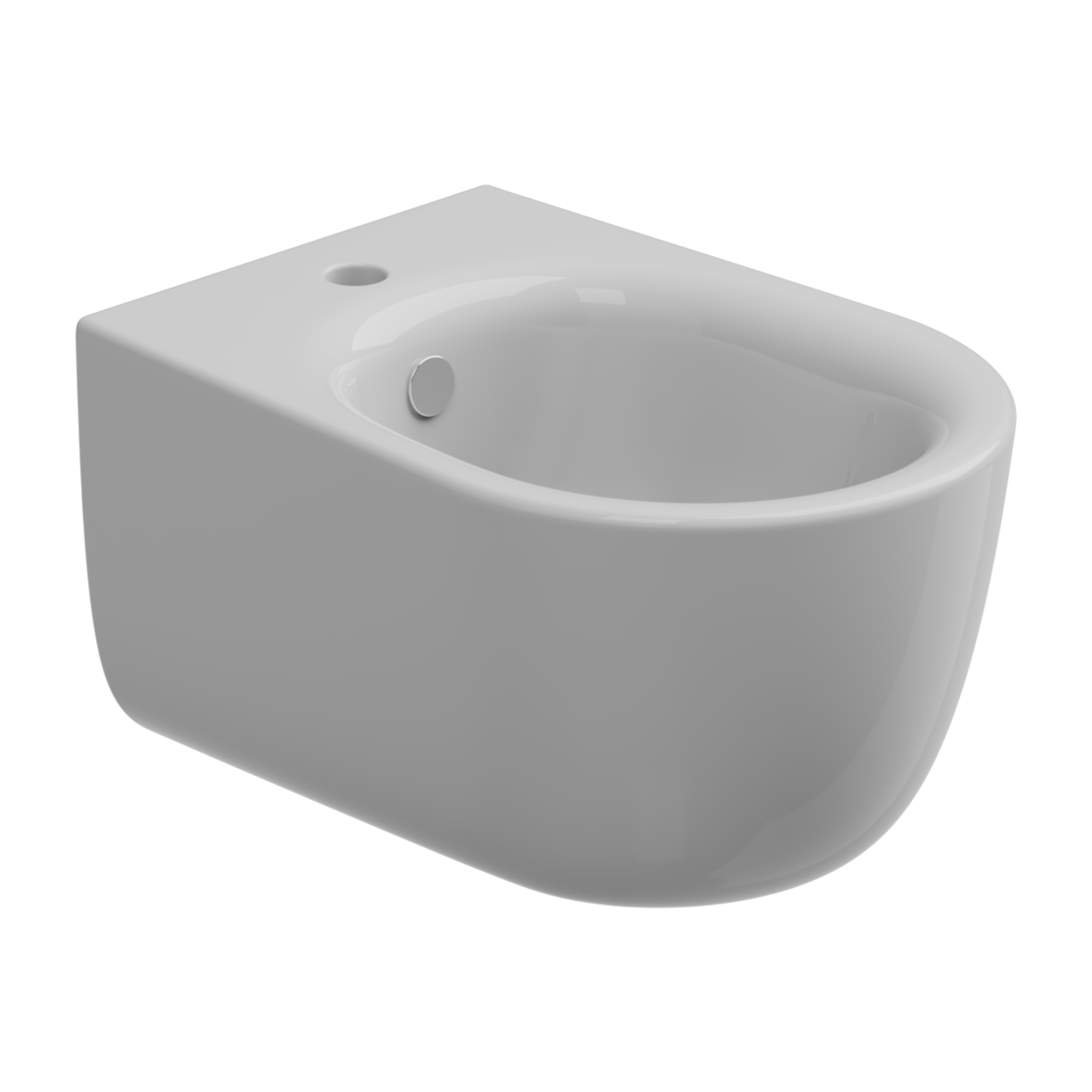 Биде подвесное GSG Ceramic Design Hit! HIBISO000, белый глянцевый