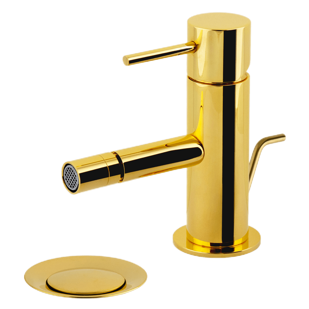 Смеситель для биде Remer X Style X20DO, золото глянцевое