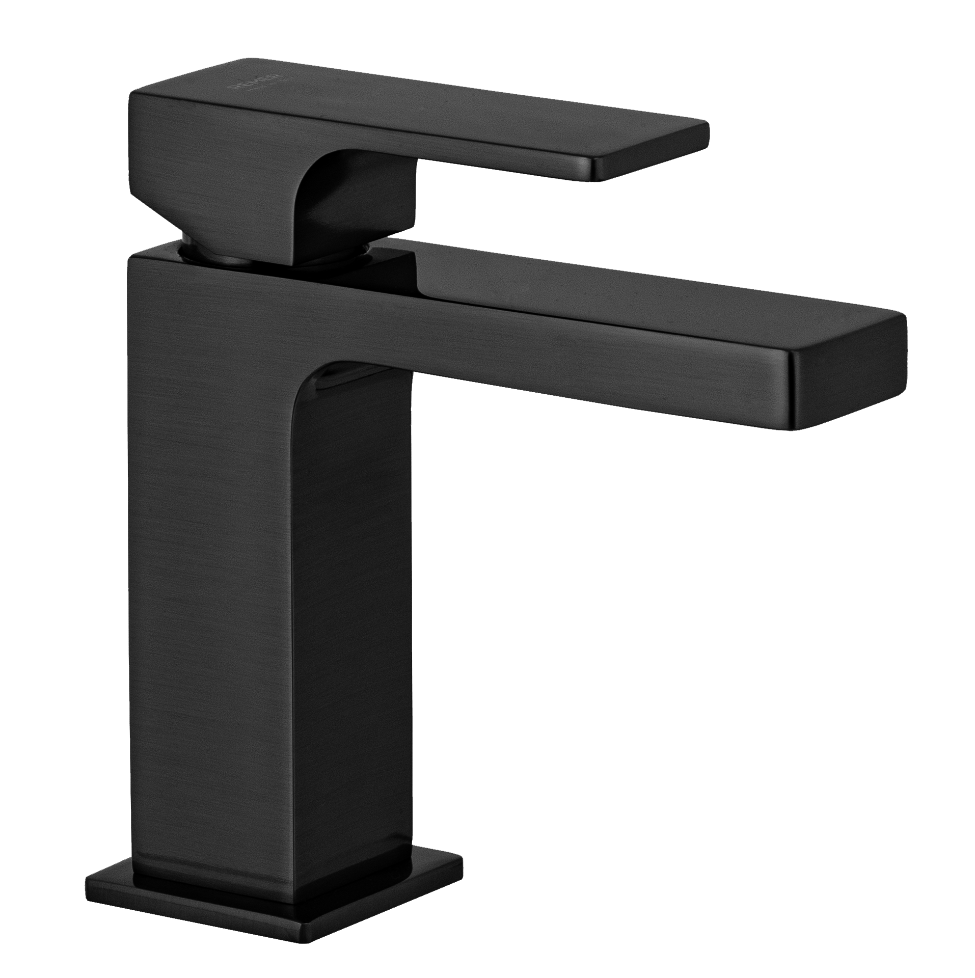 Смеситель для раковины Remer Absolute AU12CFP, чёрный брашированный хром