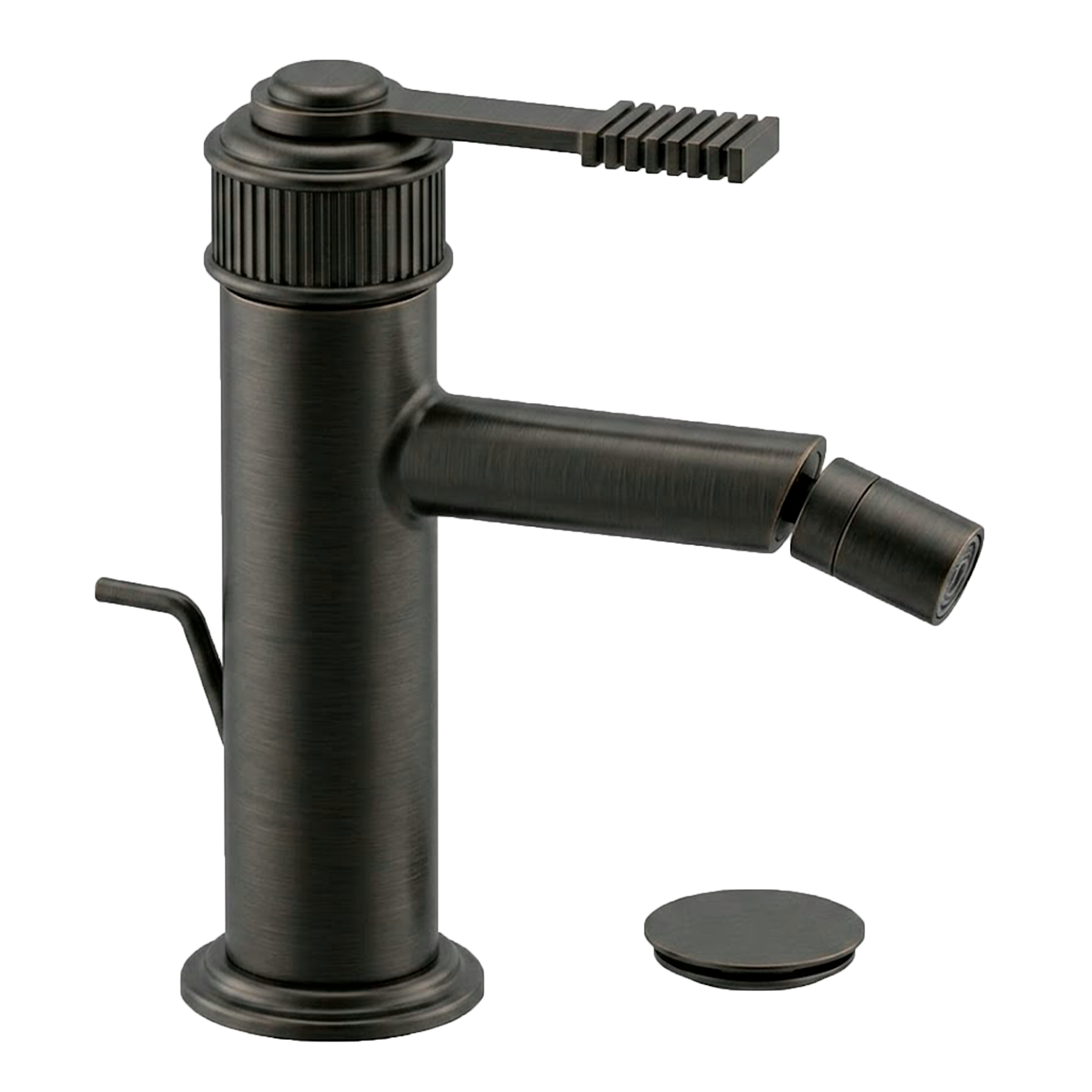 Смеситель для биде Remer Atelier AL20GM, оружейная сталь PVD