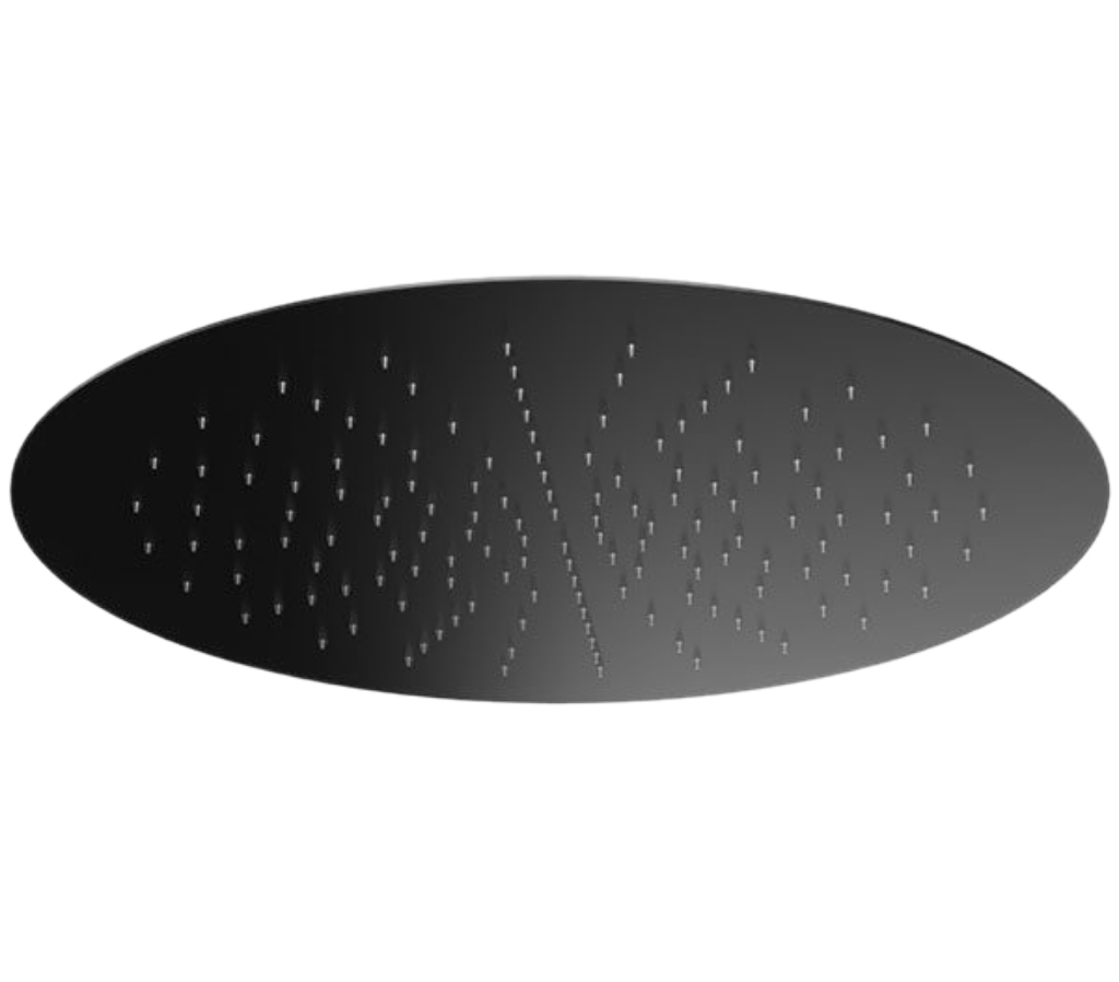 Верхний душ потолочный 44 см Remer 357EFM44NO, черный матовый