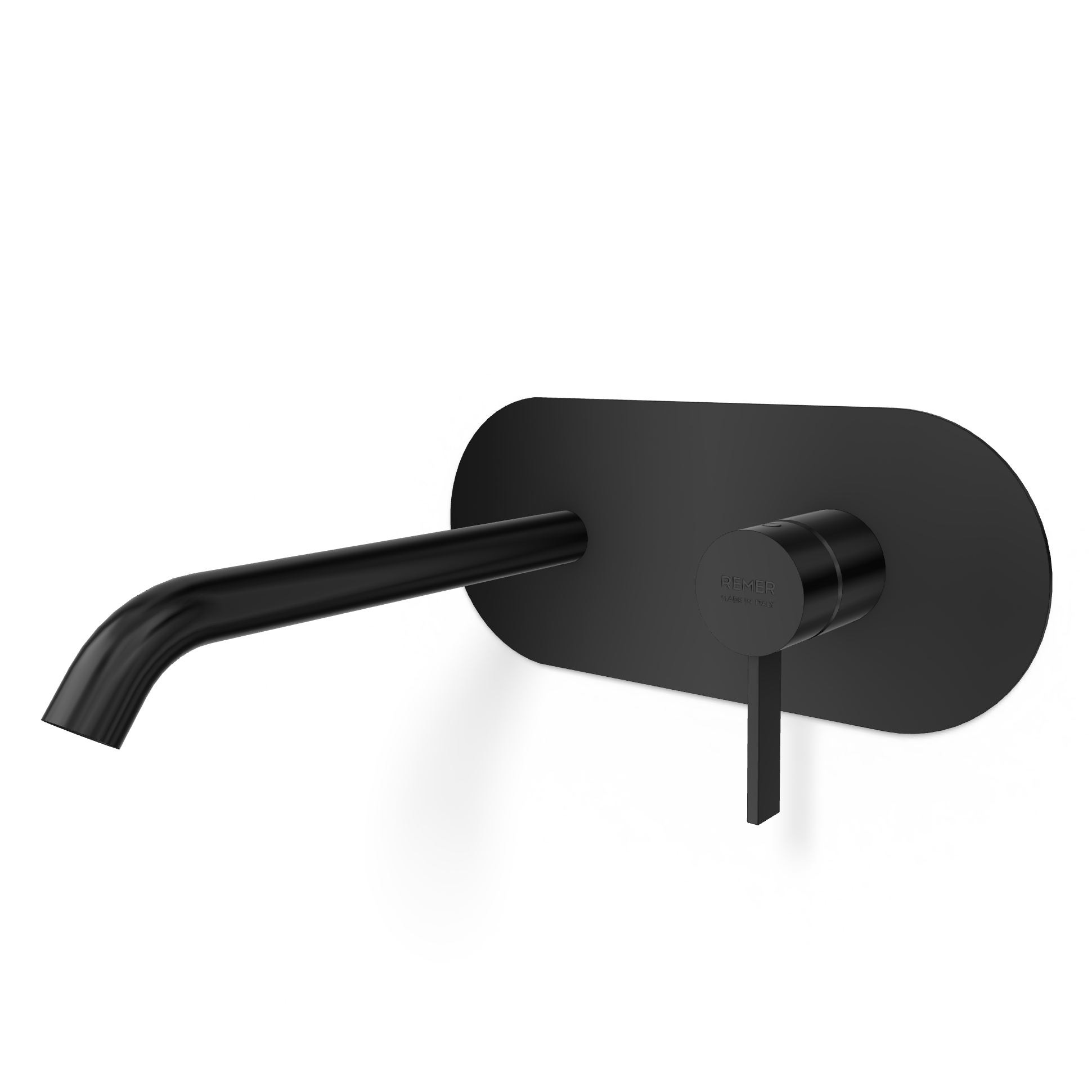 Смеситель для раковины Remer Metrica MC15LWBCFP, черный брашированный хром