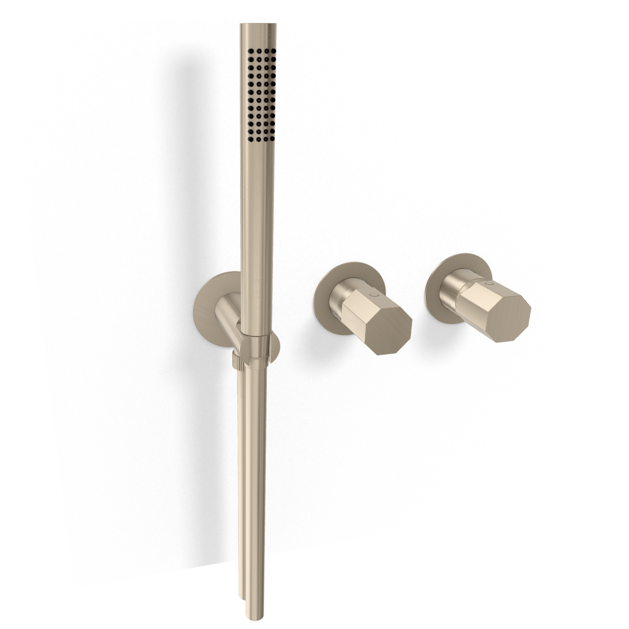 Смеситель для душа Remer Ottagono ON97D3PWBXV, сталь