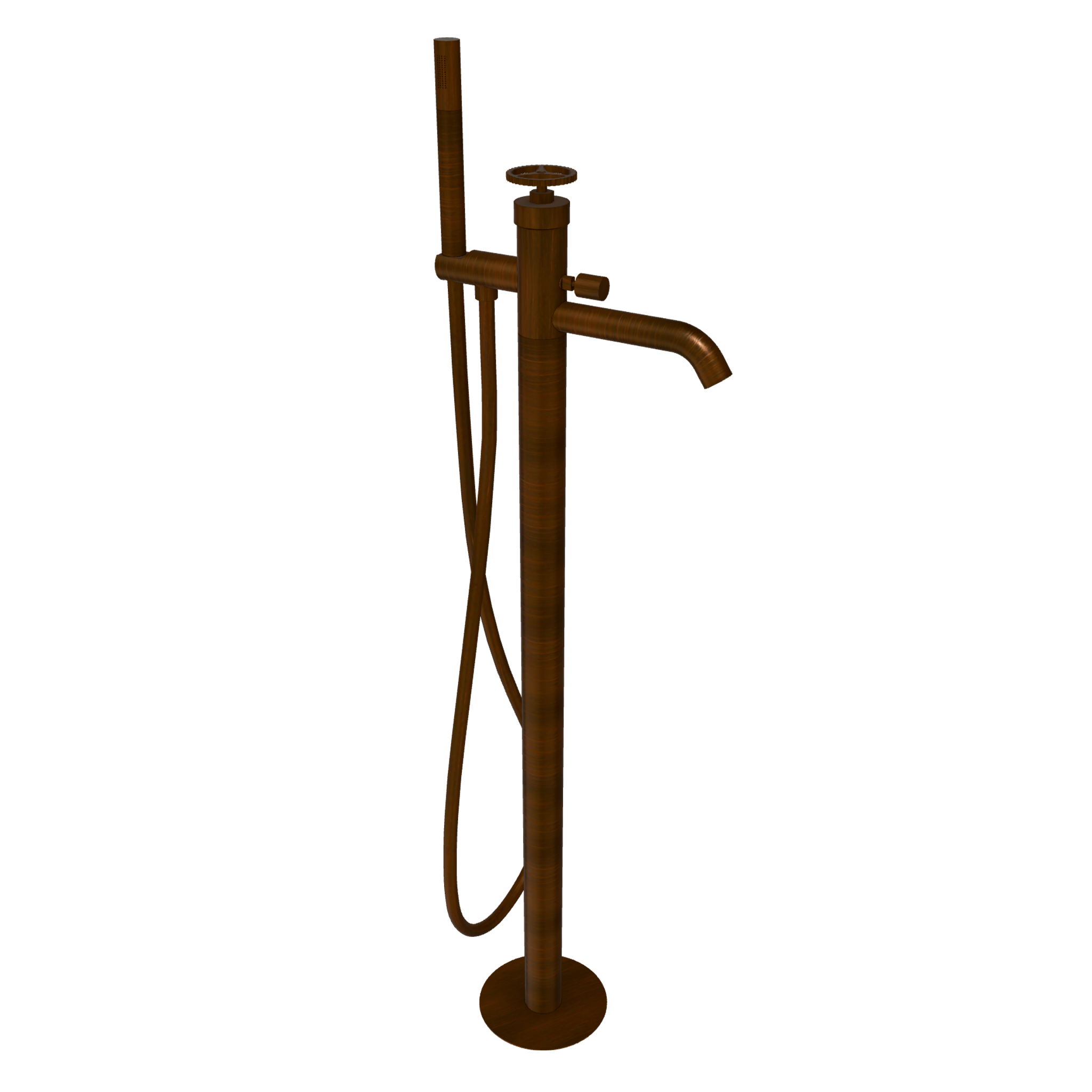 Смеситель для ванны Remer Chrono CH08BR, бронза масляная