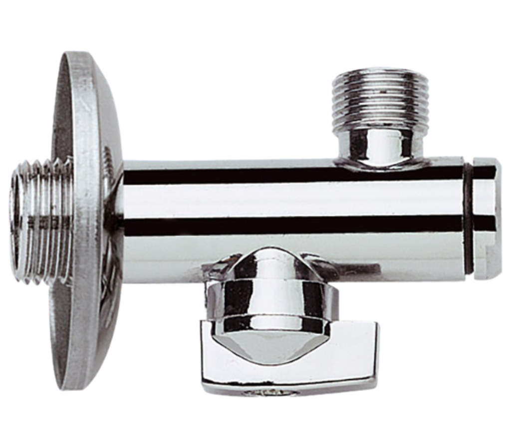 Запорный вентиль с фильтром 3/8*1/2 Remer 1231238