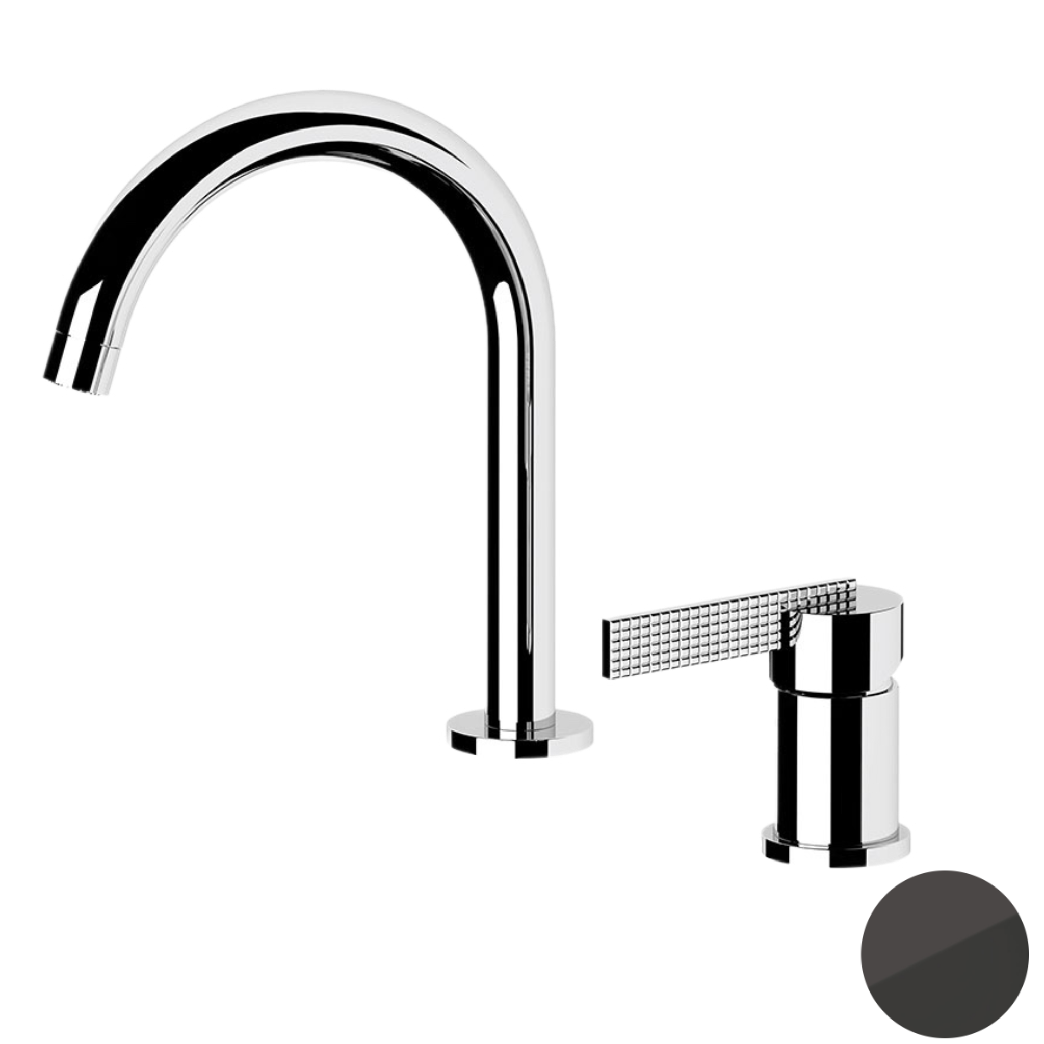 Смеситель для раковины Daniel Club ANC655CF, черный хром