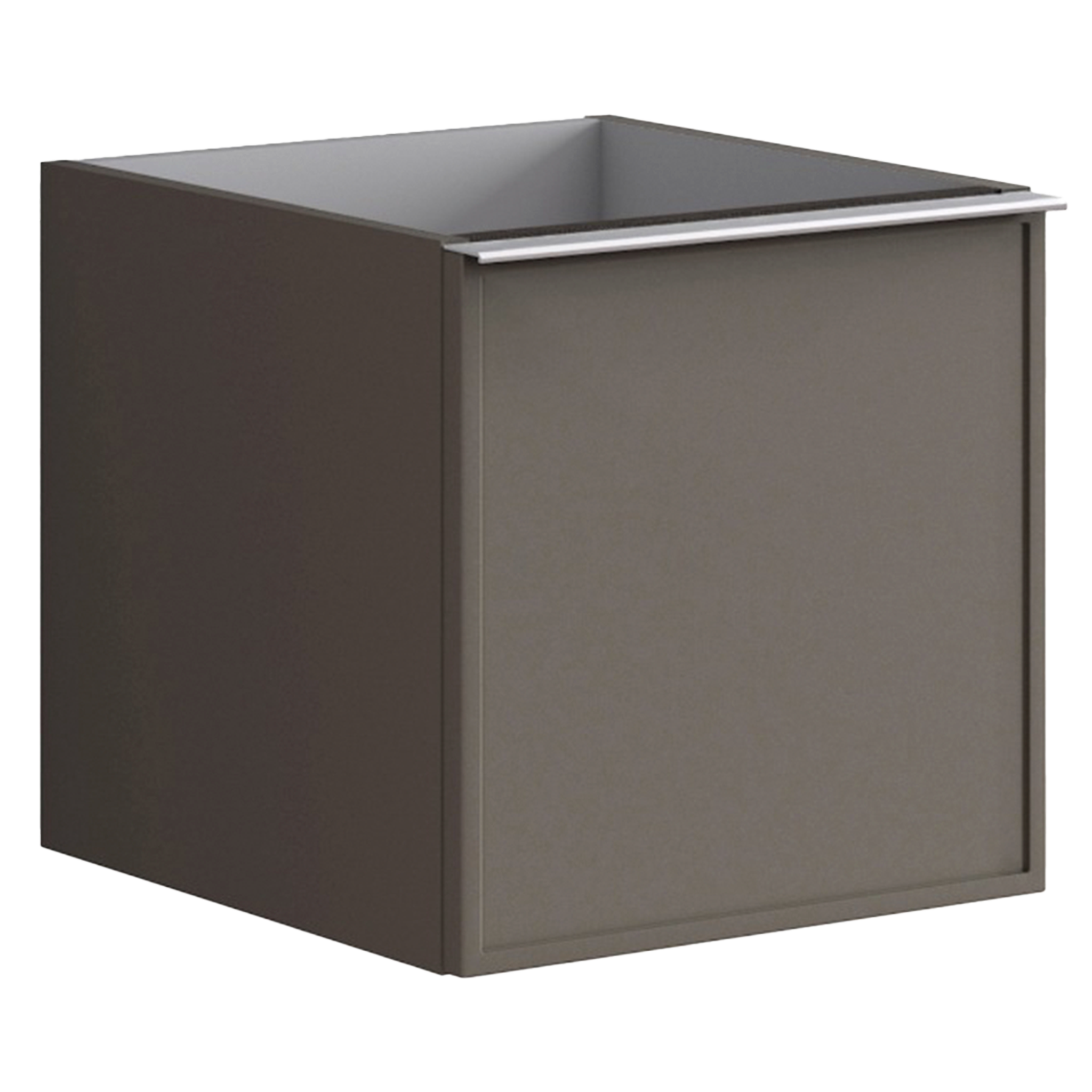  Шкаф подвесной с 2 ящиками 40 см Onsen Pixel 68-CS-042-F2-M23, серый