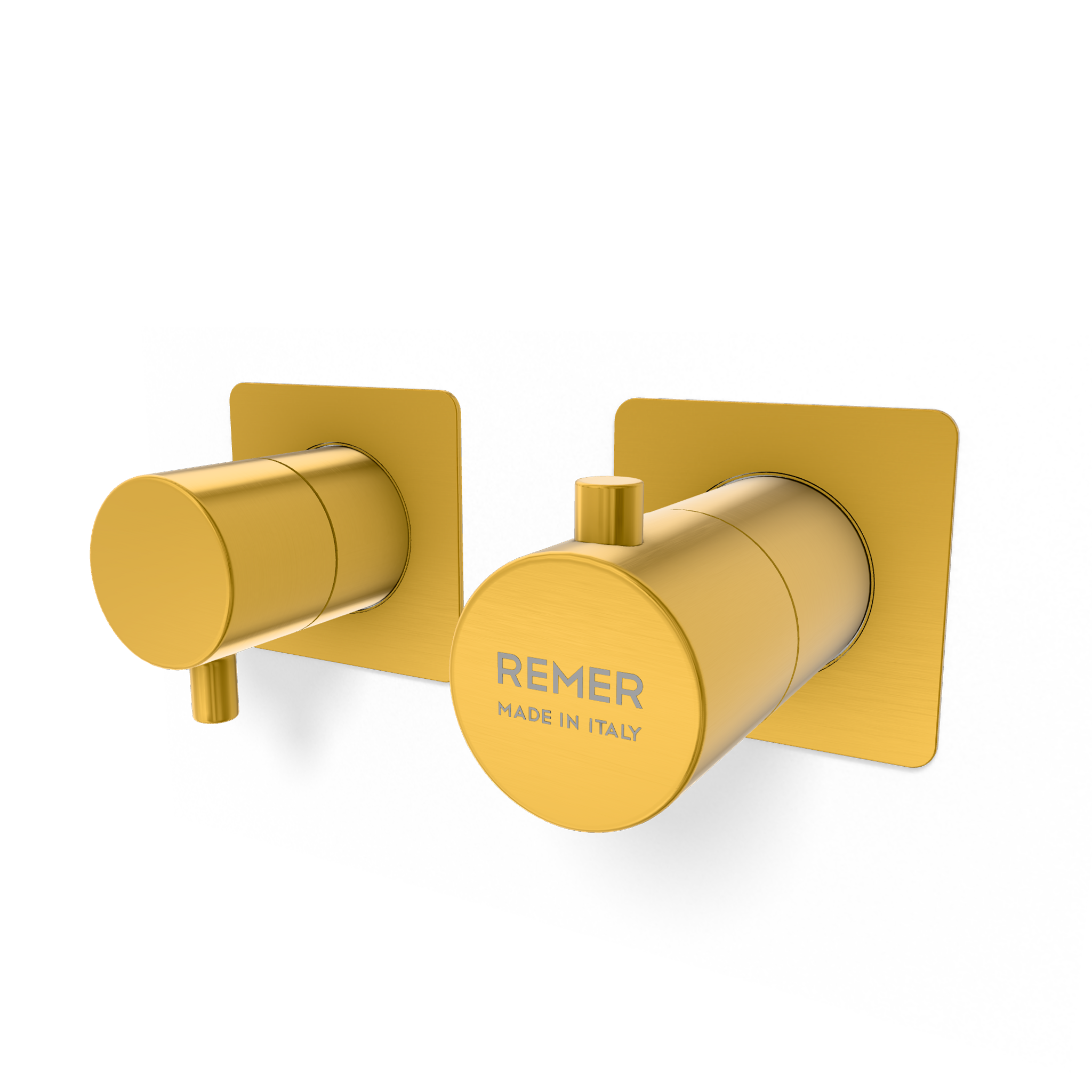 Смеситель для душа Remer X Style XT93ZQPWBBG, золото брашированное