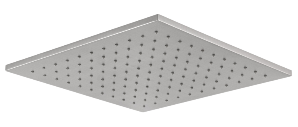 Верхний душ с шарнирным соединением 30 см Remer 359SSLNPOX, никель матовый брашированный