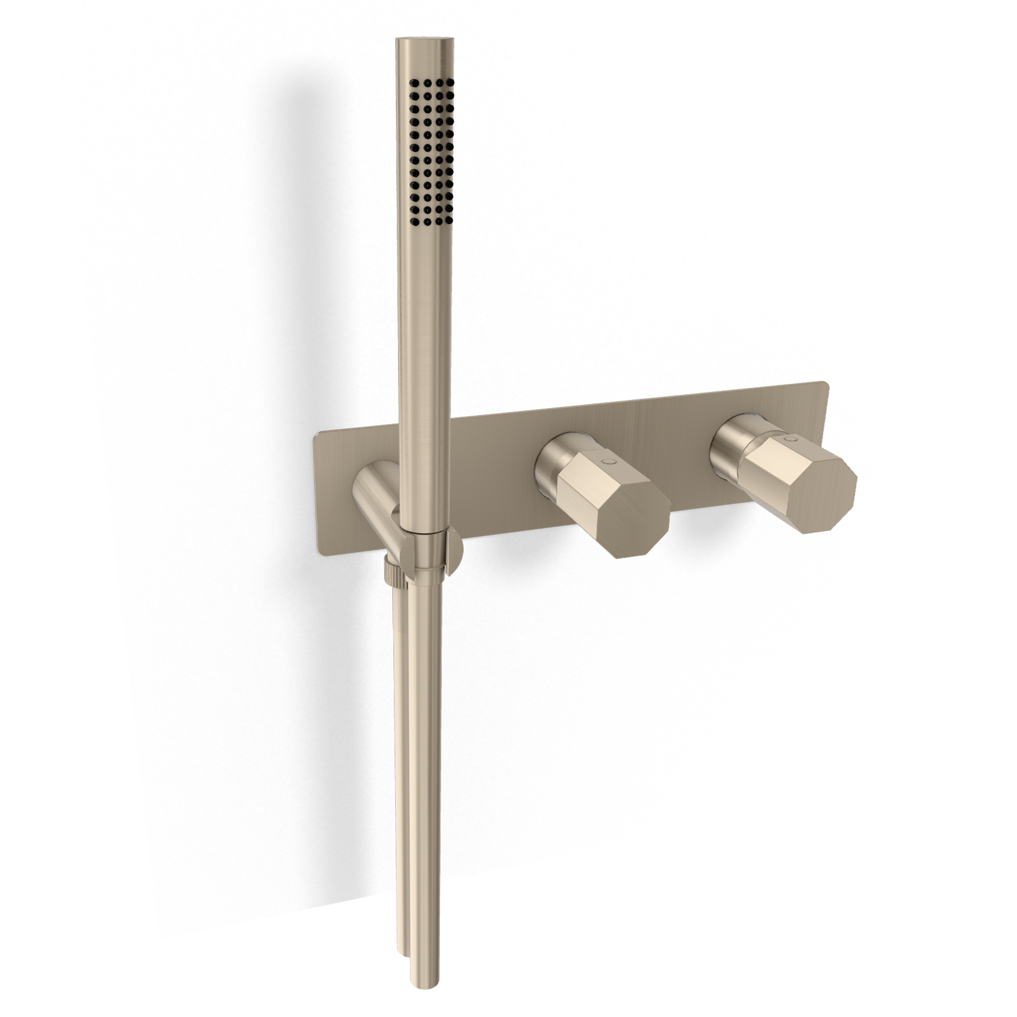 Смеситель для душа Remer Ottagono ON97D3WBXV, сталь